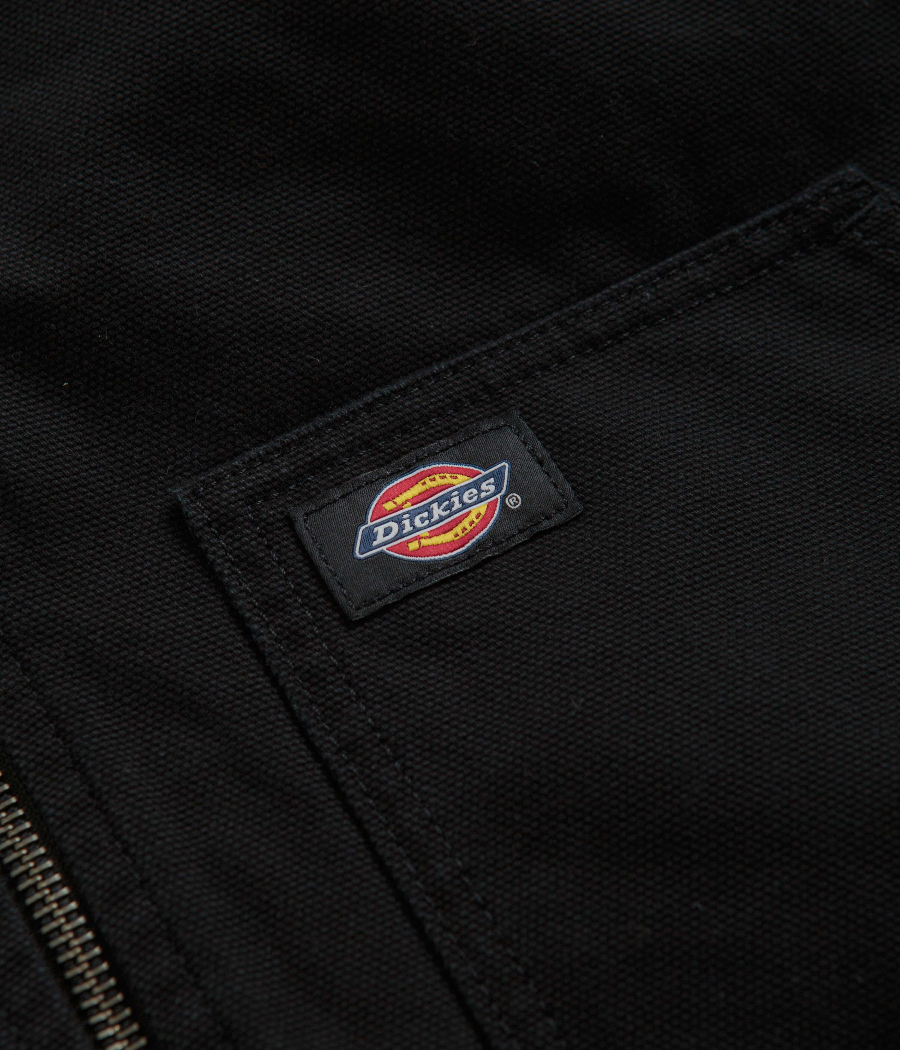 Dickies Duck Canvas Summer Vest - Black - Image 4