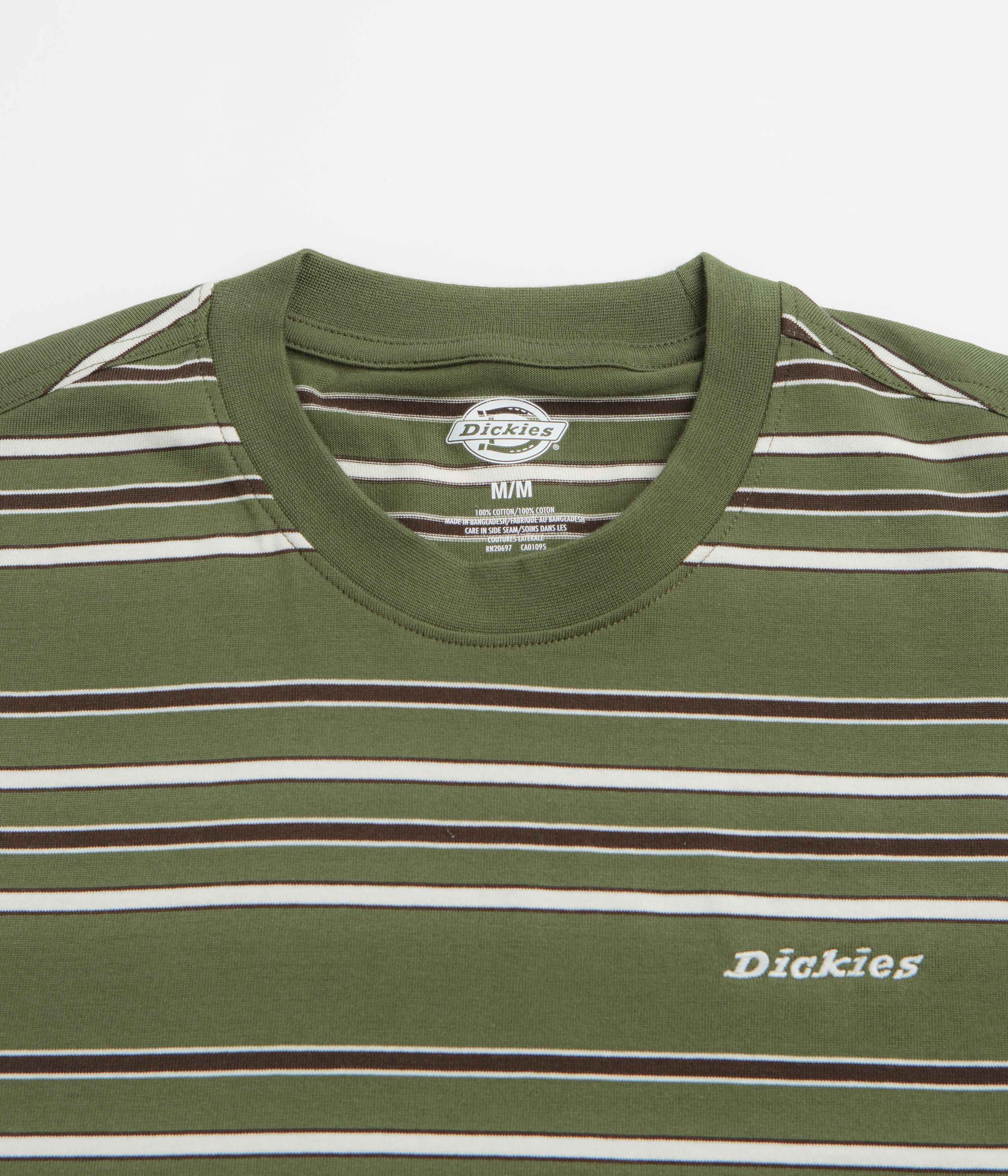 Dickies East Liberty Stripe T-Shirt - Cypress - Image 2