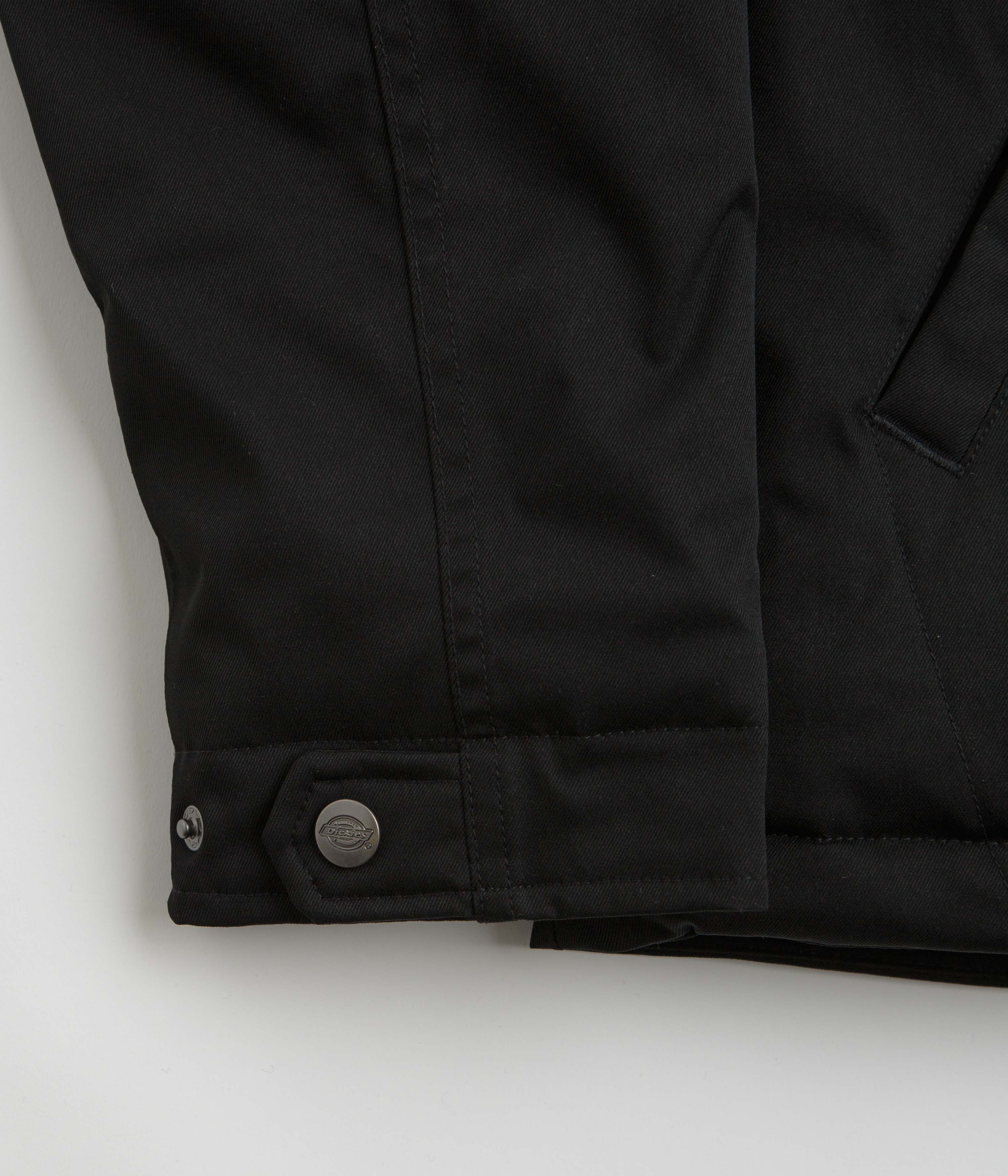 Dickies Eisenhower Puffer Jacket - Black / Black - Image 6