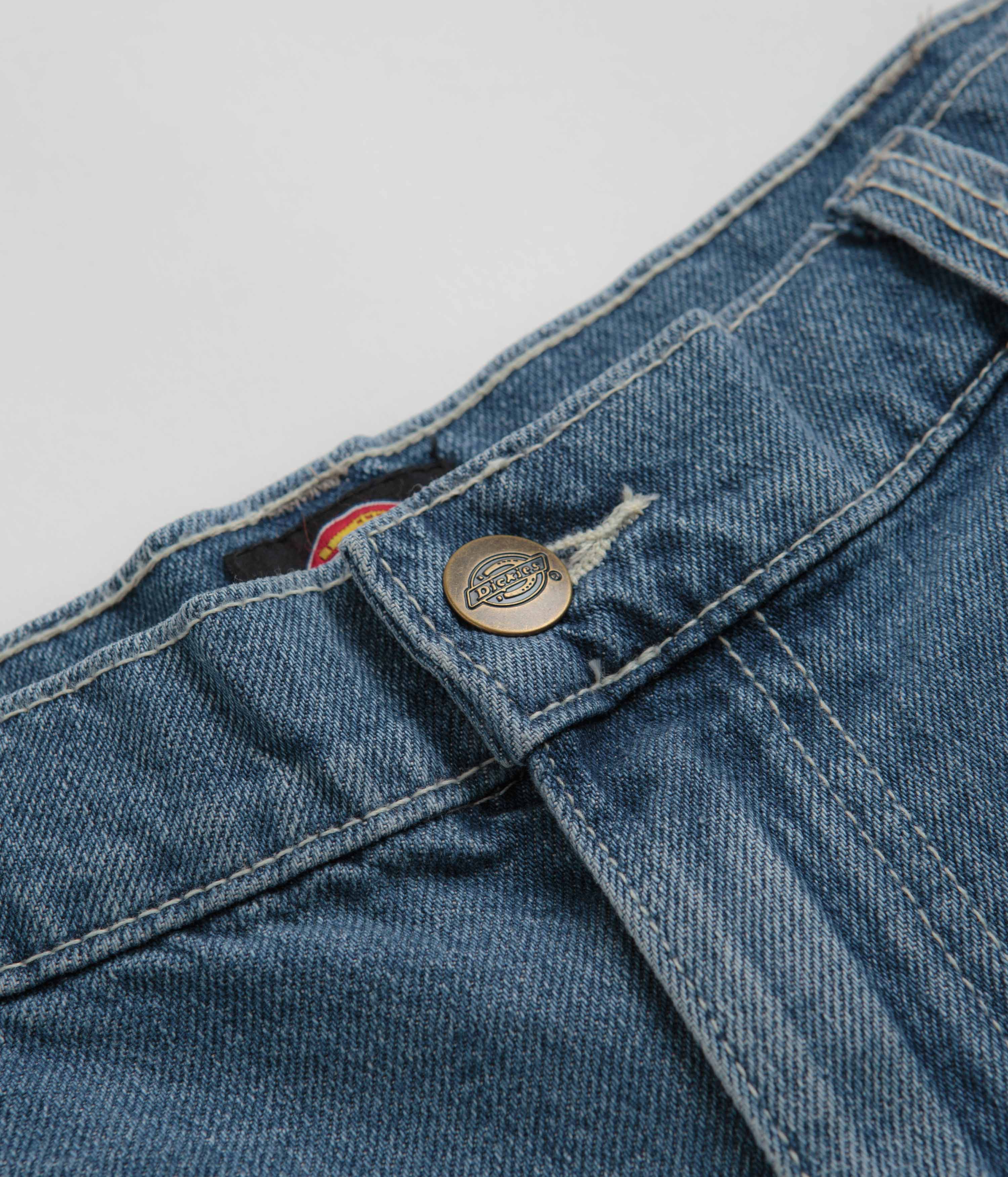 Dickies Garyville Denim Shorts - Classic Blue - Image 5