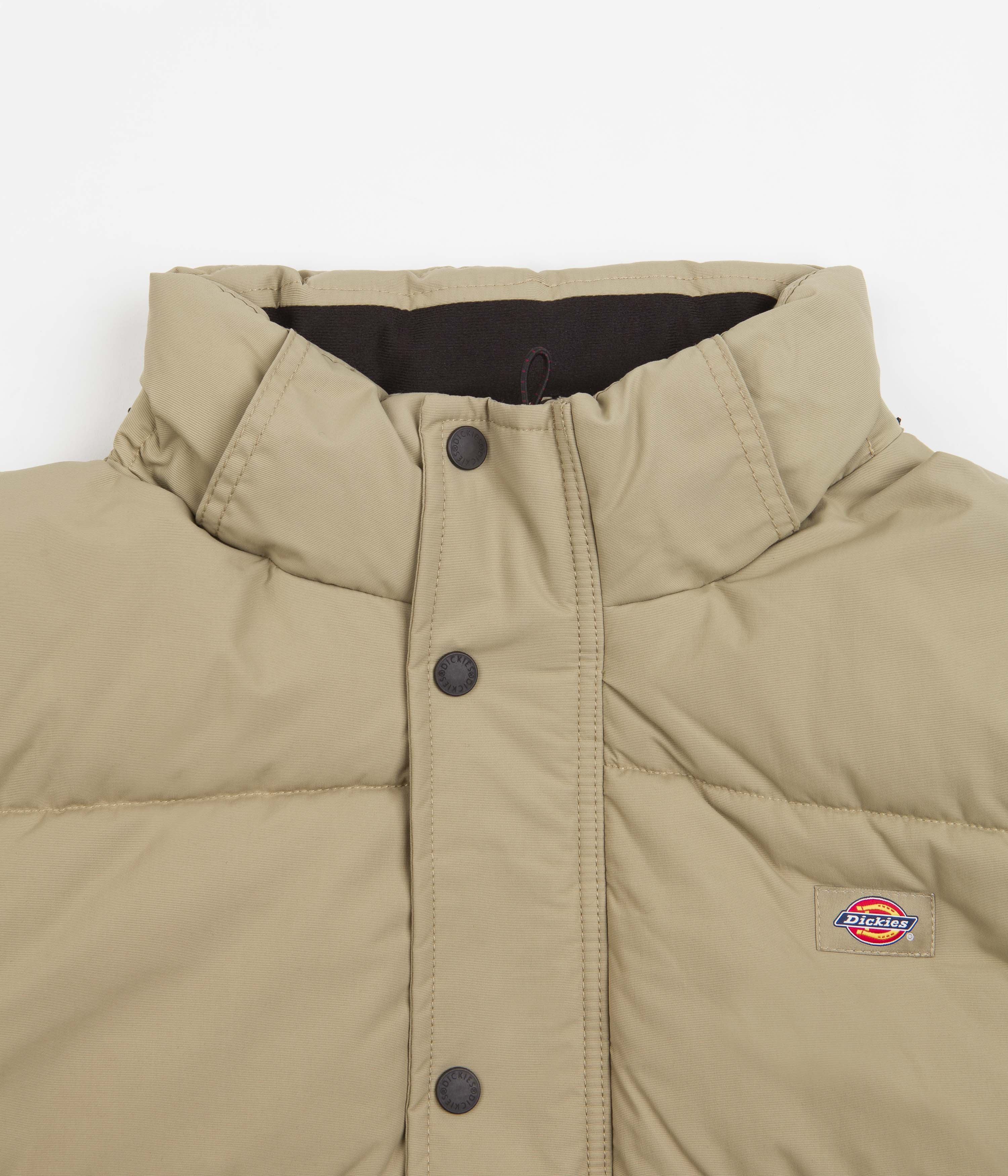 Dickies Glacier View Puffer Jacket - Khaki - Image 8
