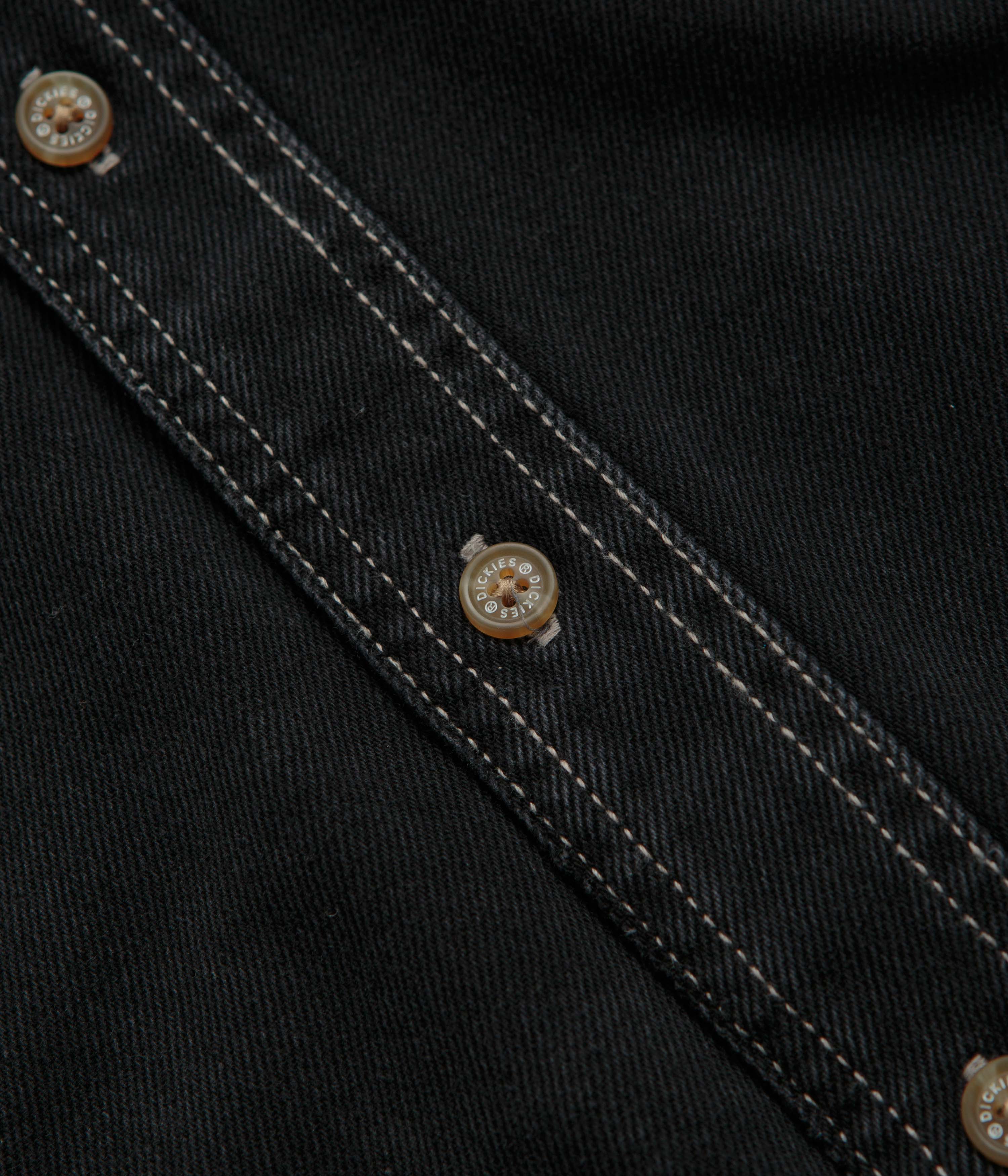 Dickies Houston Shirt - Black Wash - Image 3