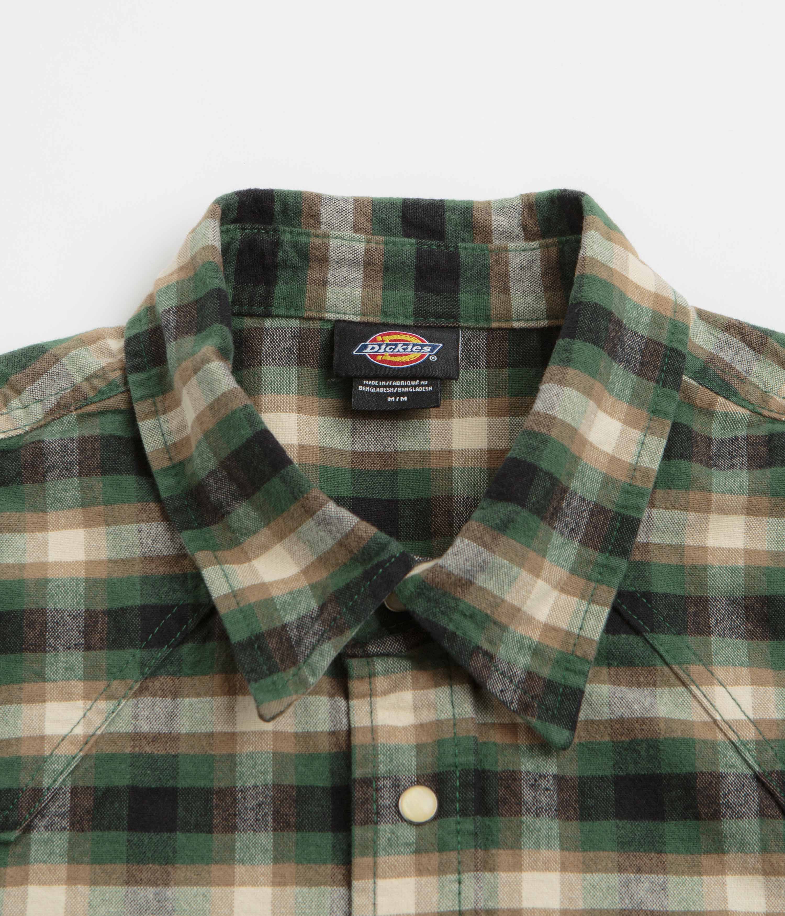 Dickies Johnsonville Shirt - Pine Needle Green - Image 2