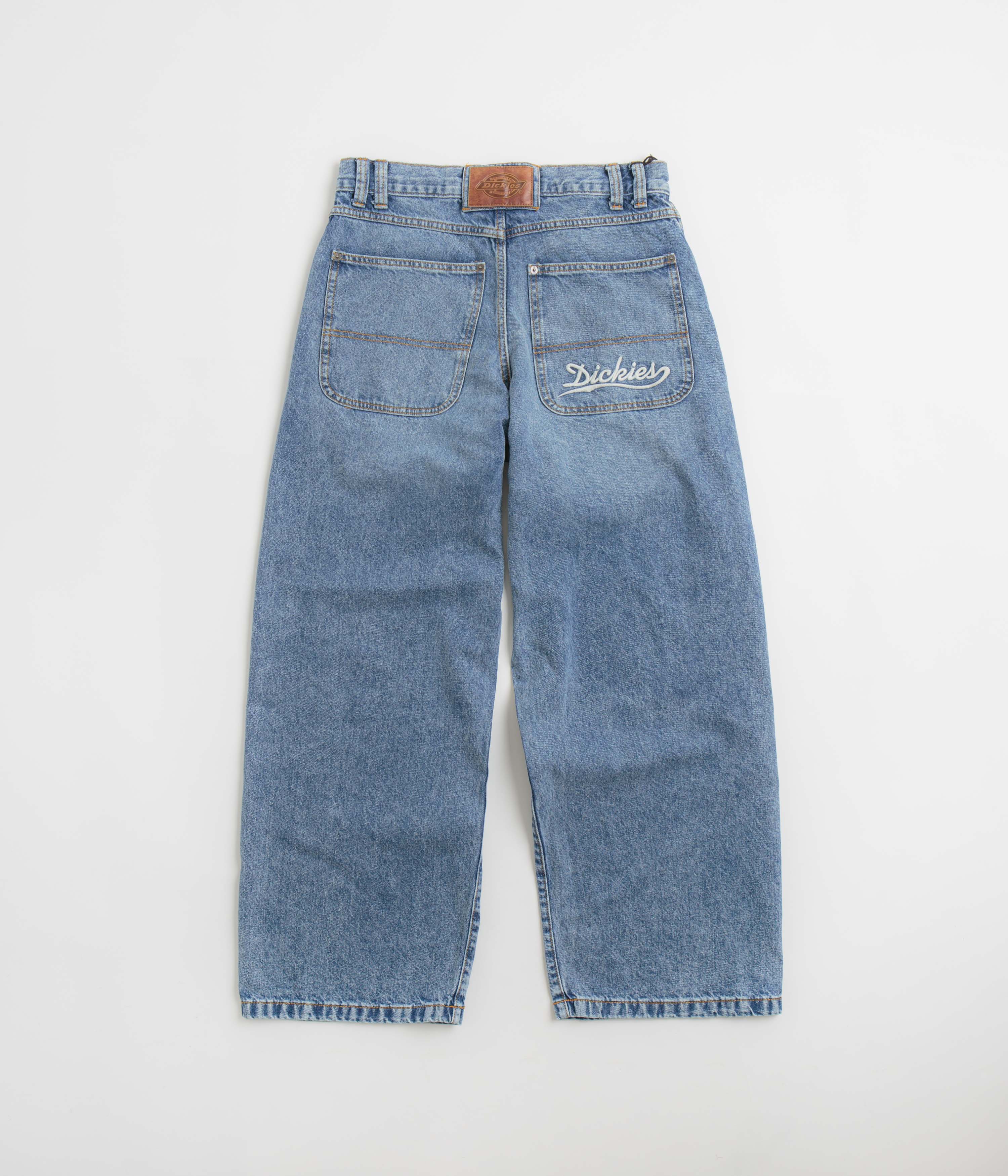 Dickies Loose Wave Jeans - Rinsed Blue / Fade - Image 3