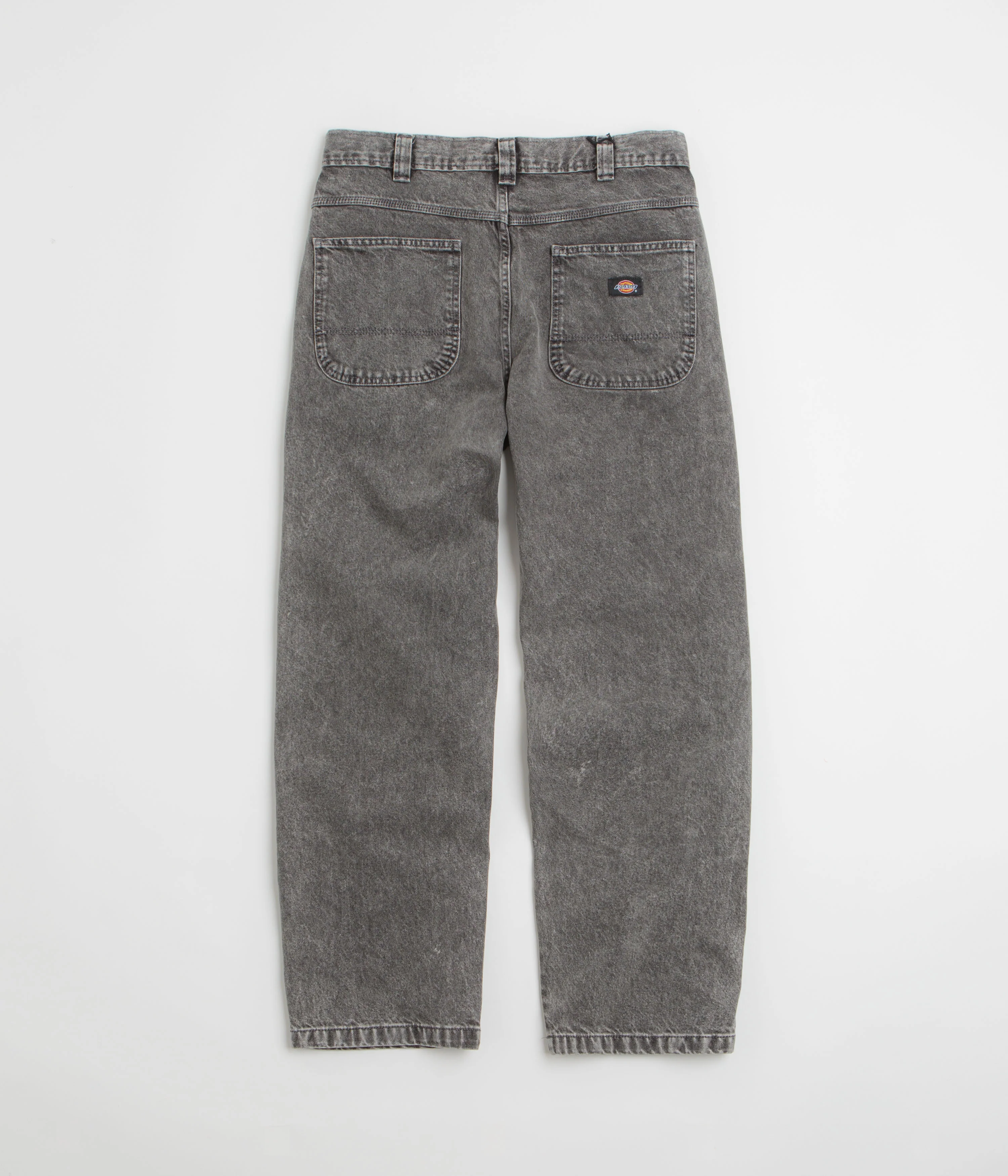 Dickies Madison Double Knee Jeans - Light Grey Wash - Image 3