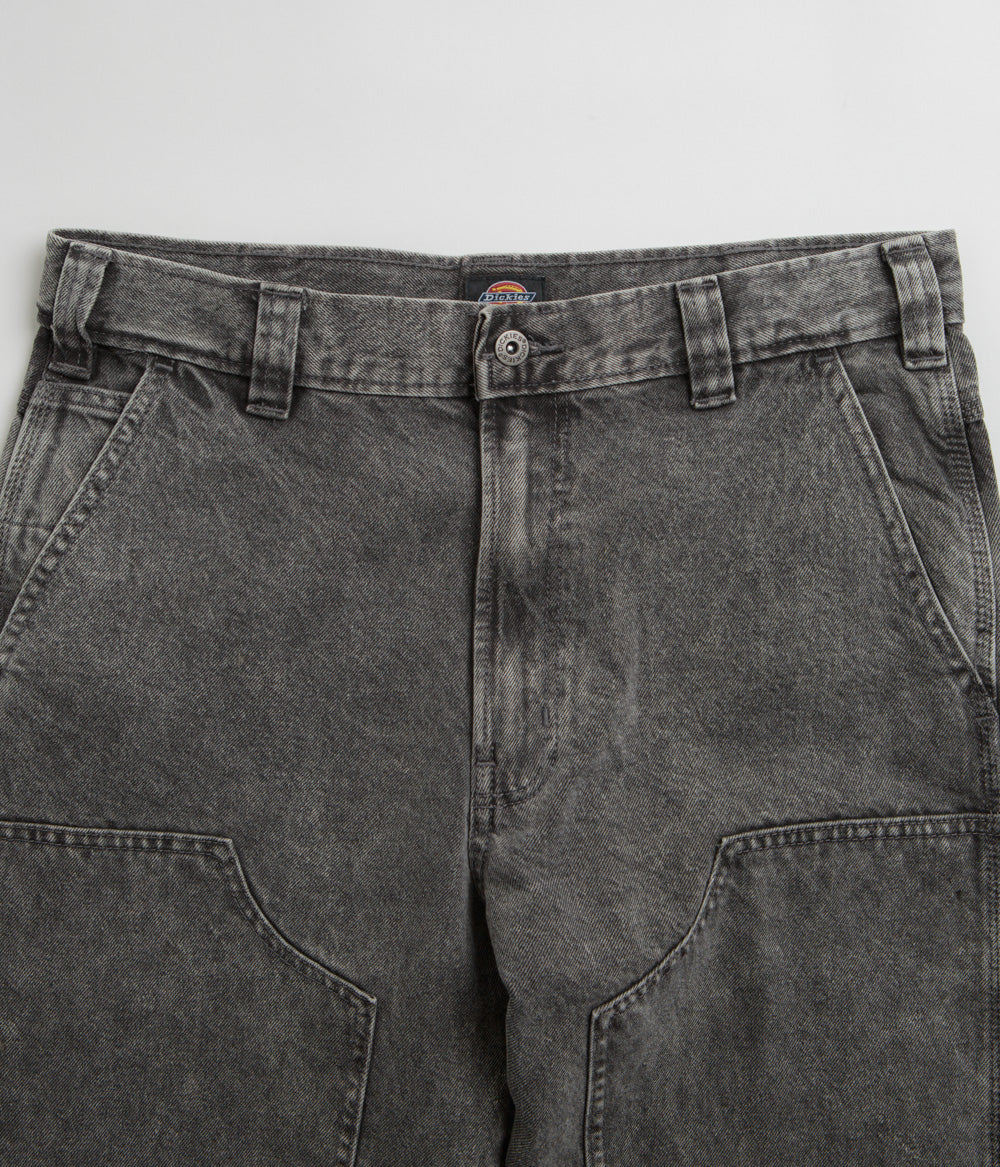 Dickies Madison Double Knee Jeans - Light Grey Wash - Image 4