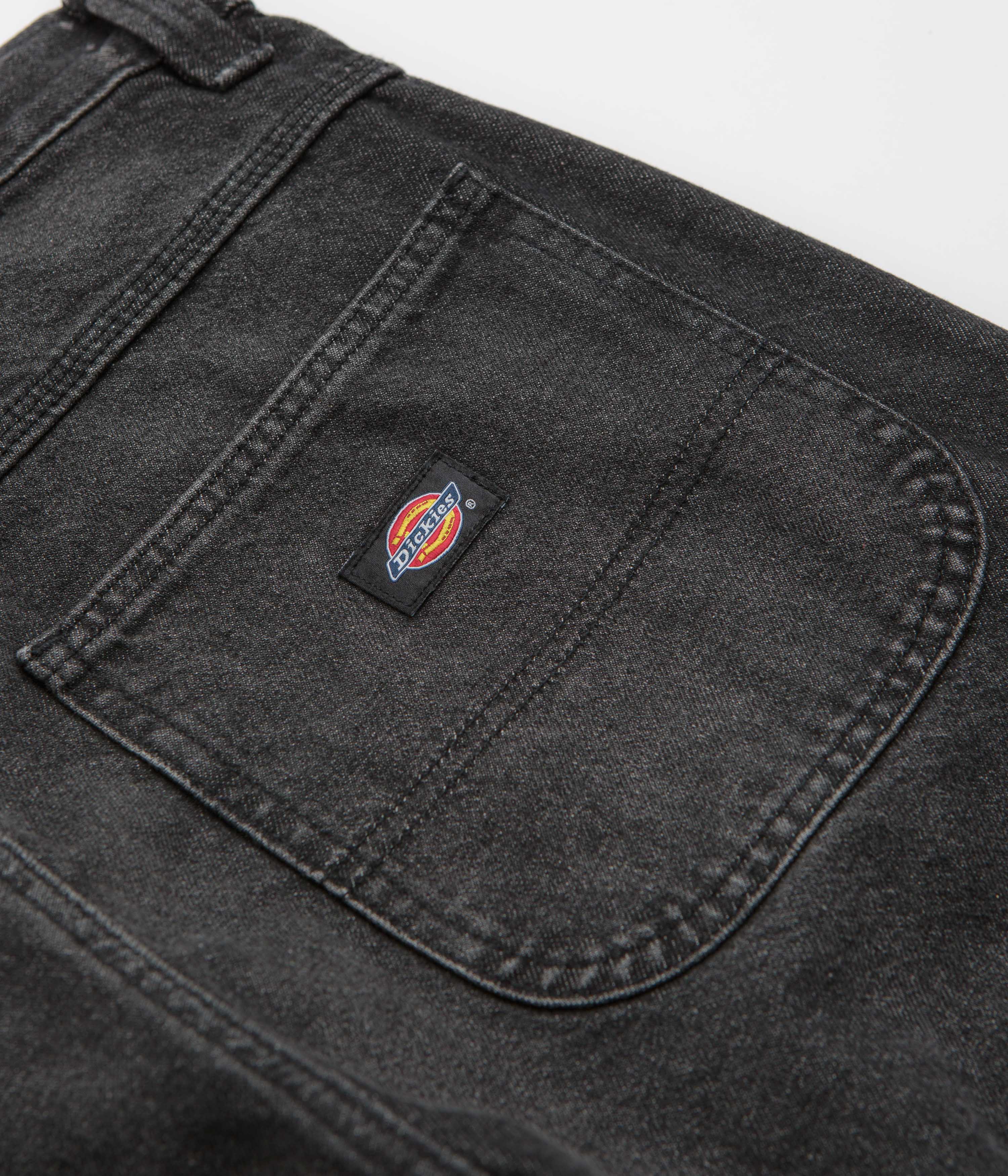 Dickies Madison Jeans - Black Wash Faded - Image 7