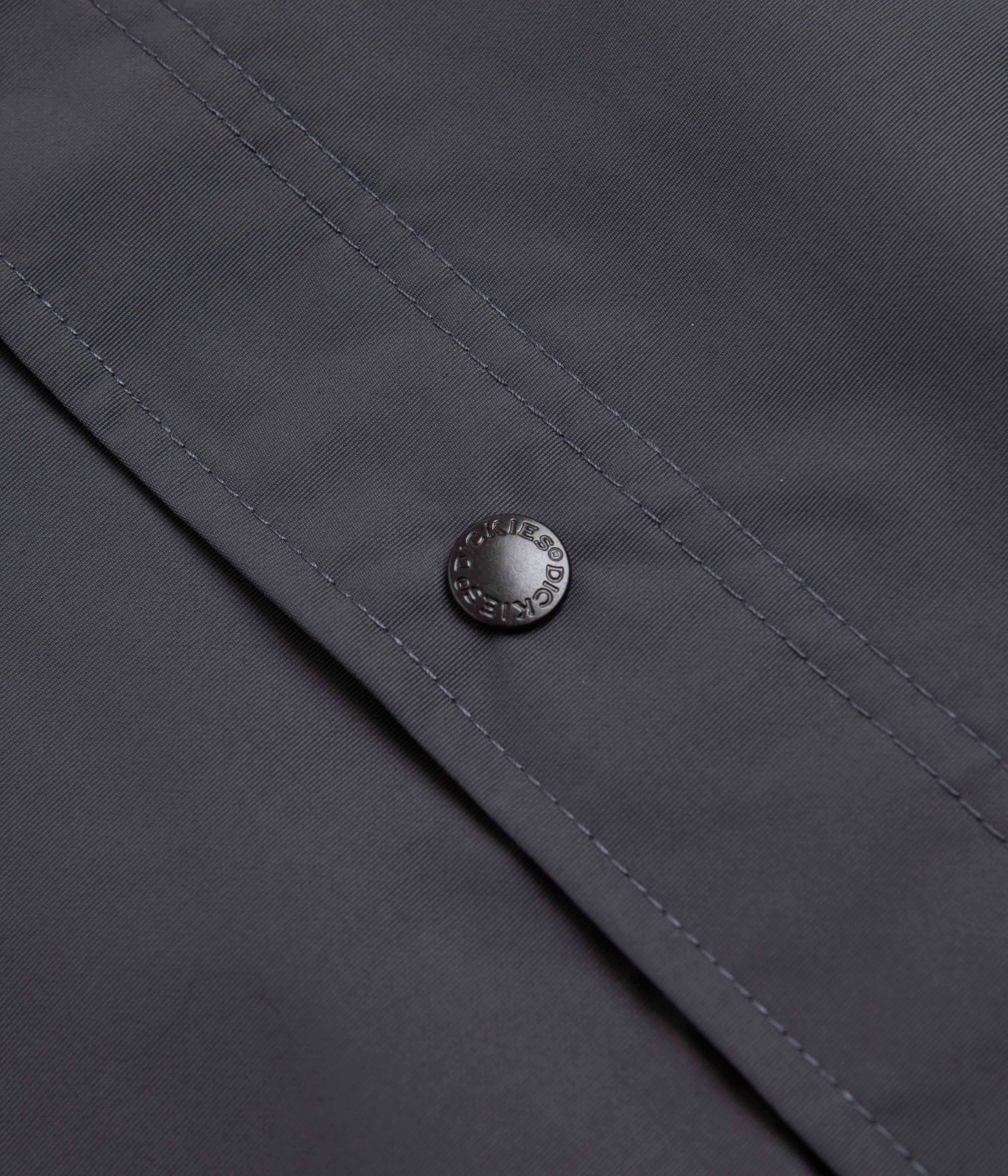 Dickies Oakport Coach Jacket - Charcoal Grey - Image 3