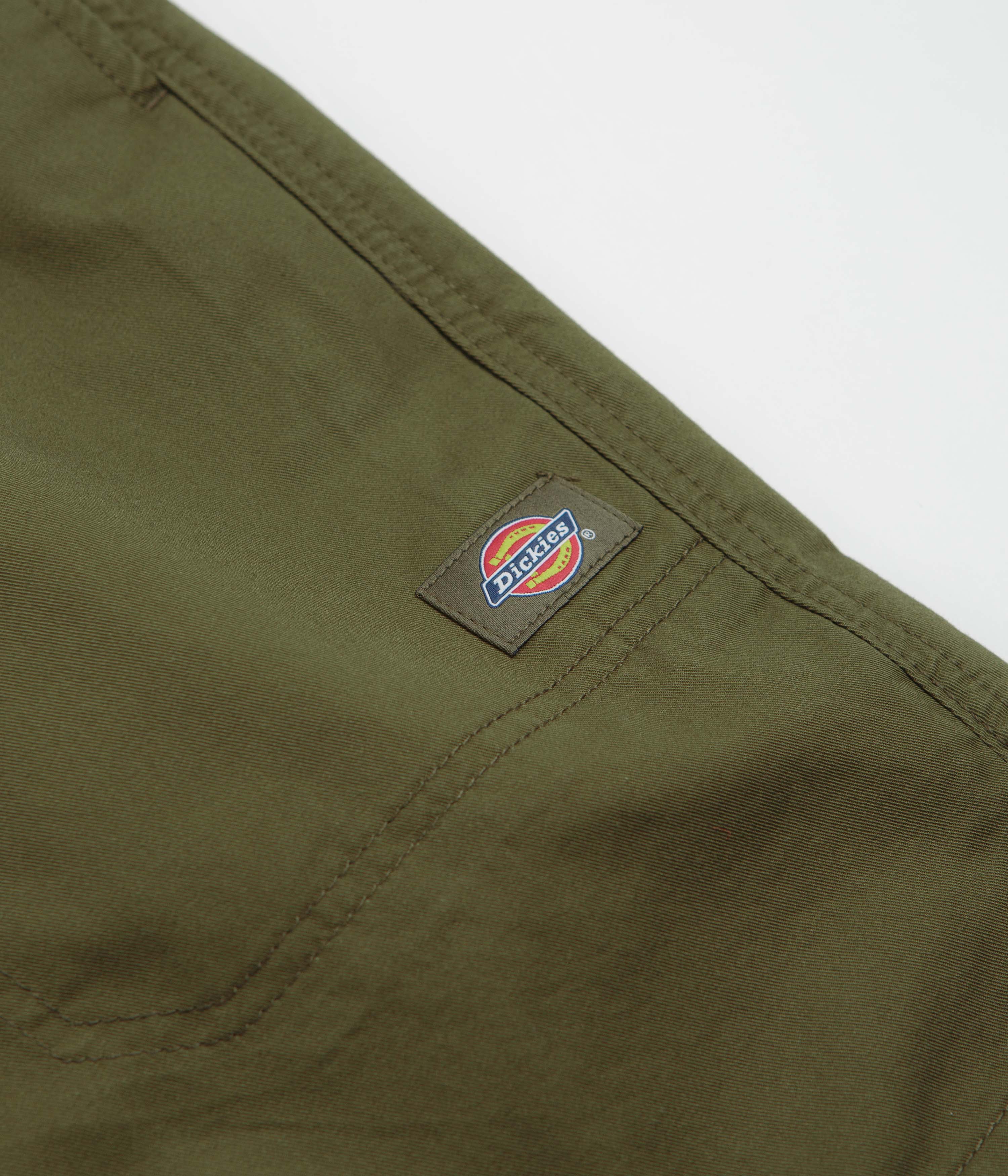 Dickies Pelican Rapids Shorts - Dark Olive - Image 6