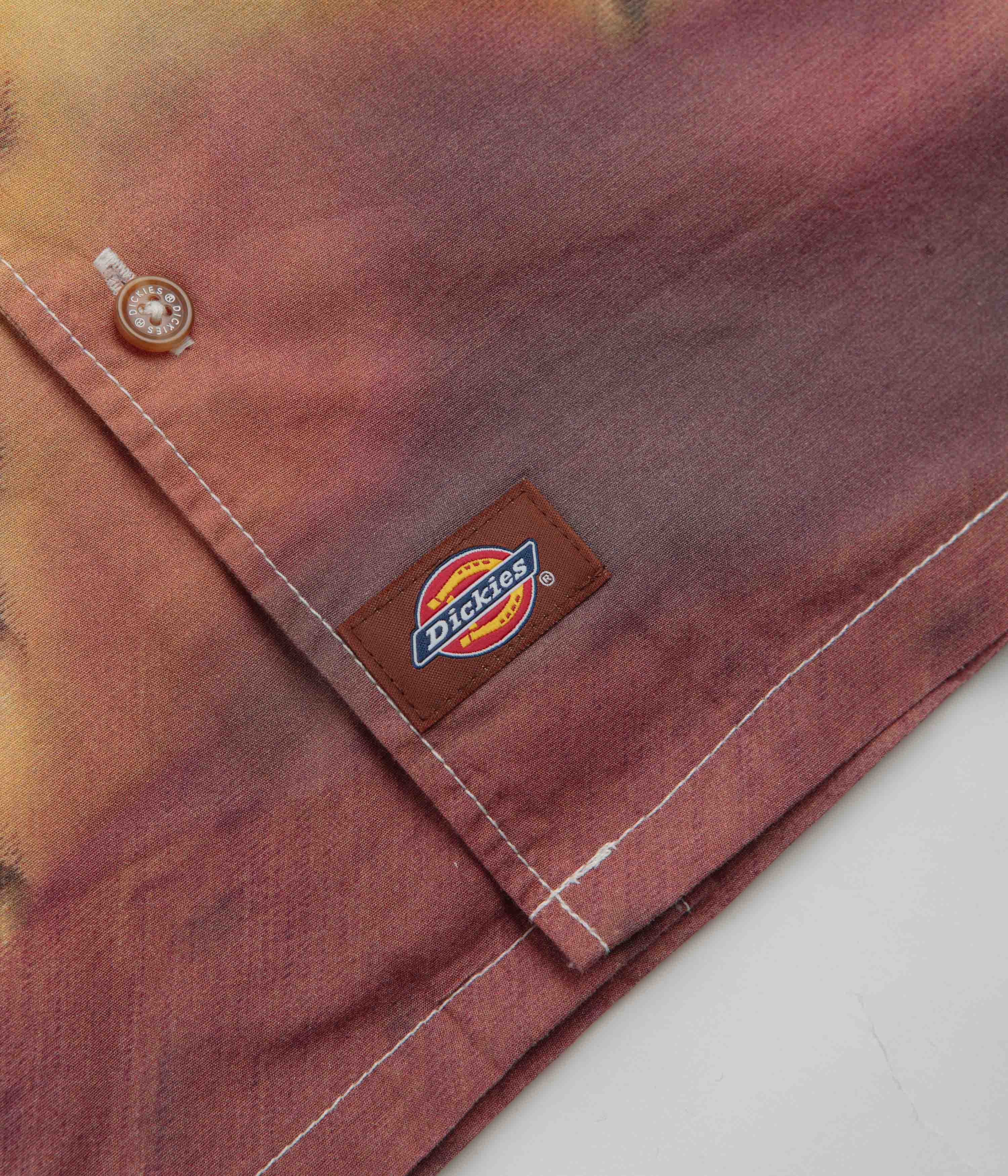 Dickies Running Wild Short Sleeve Shirt - Oak Buff - Image 2