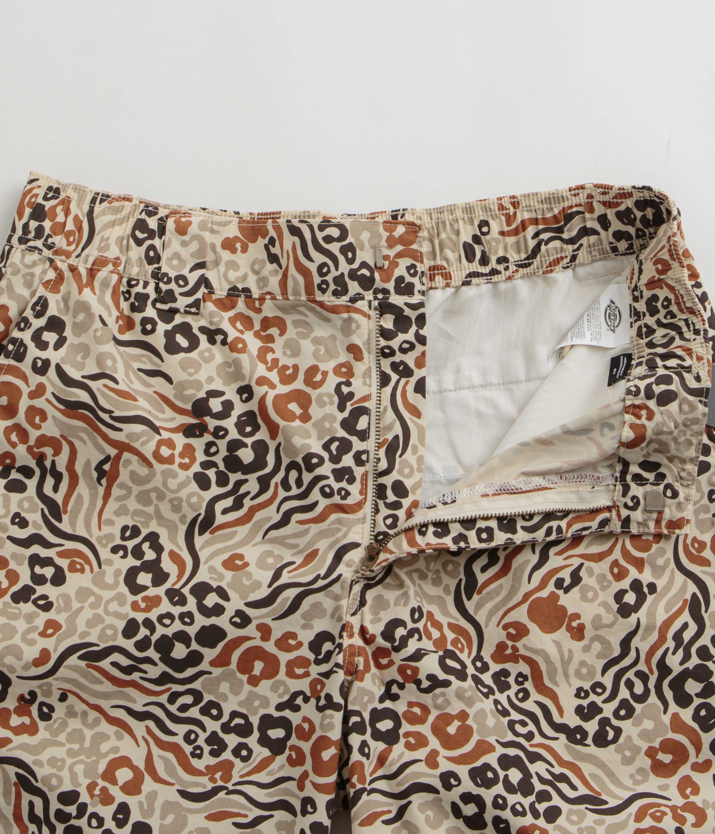Dickies Saltville Shorts - White Camo Print - Image 6