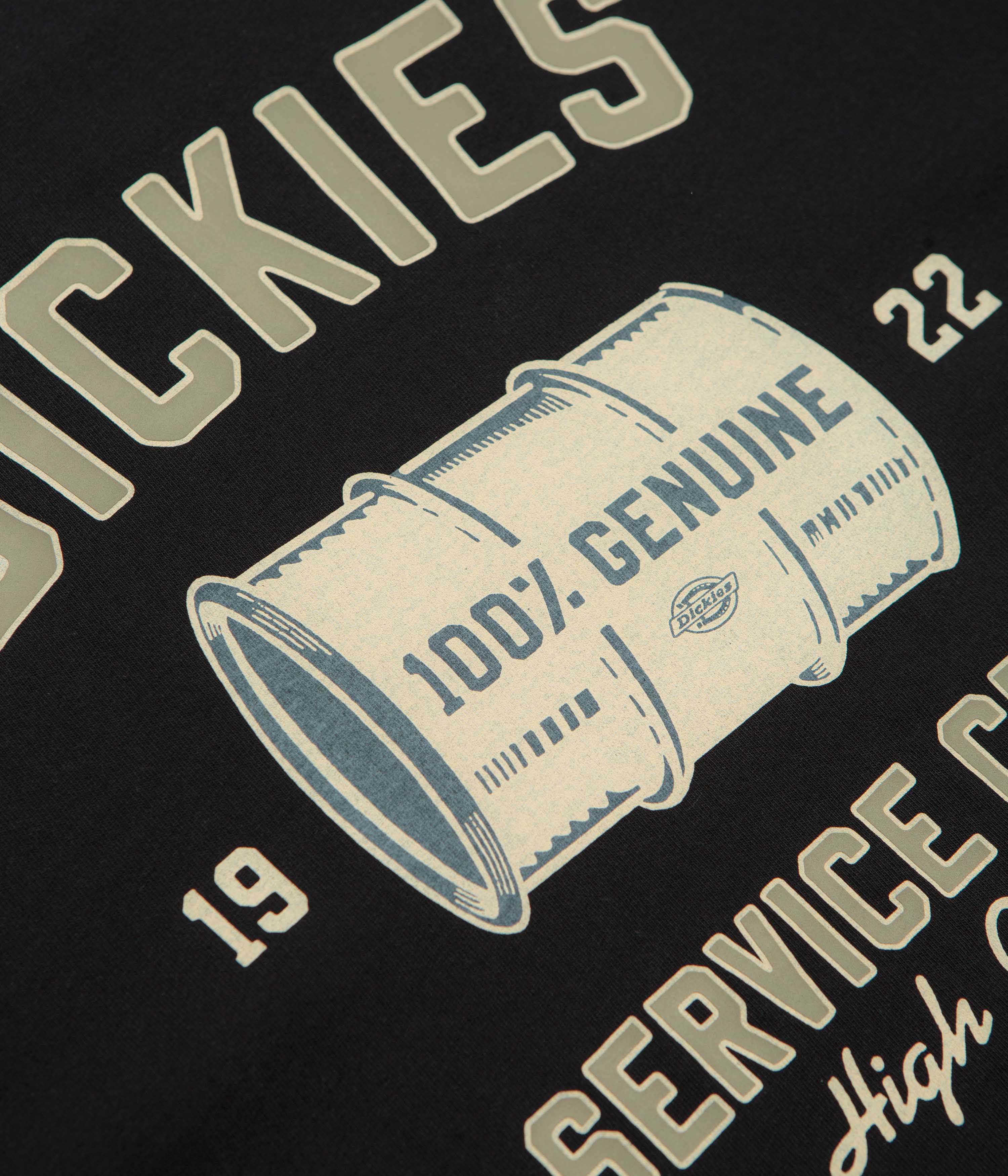 Dickies Service Crew T-Shirt - Black - Image 5