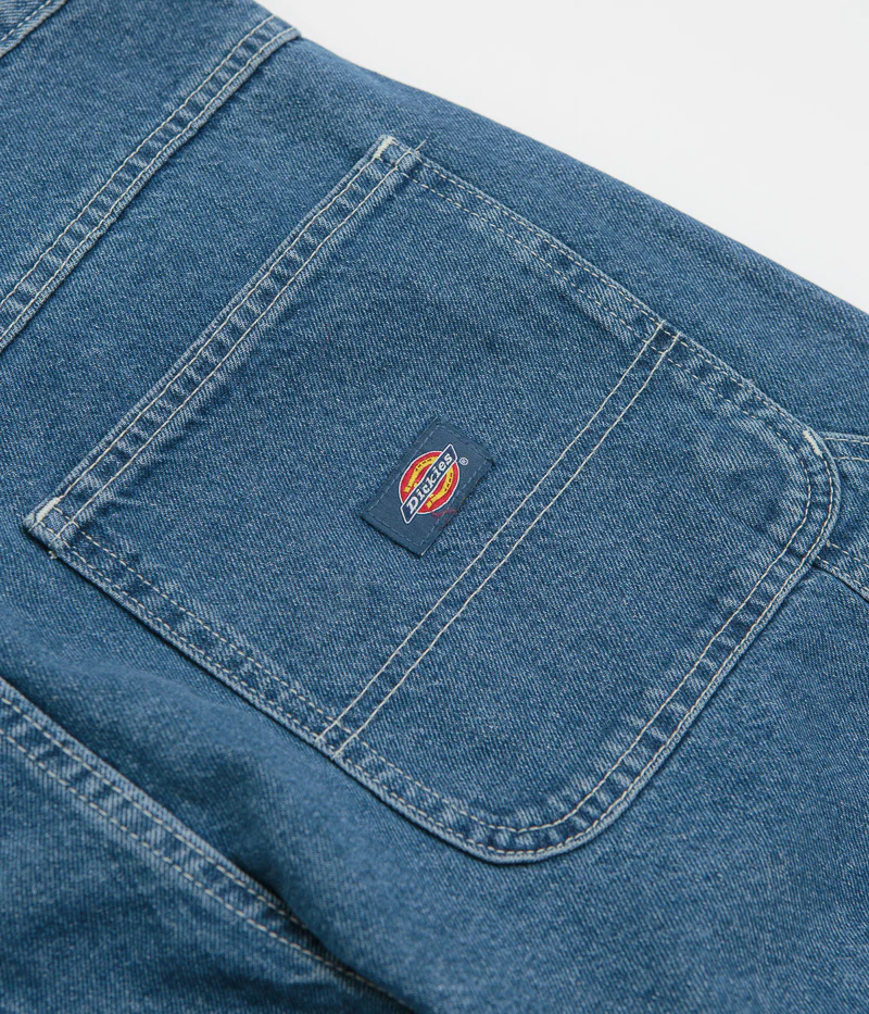 Dickies Stevensville Carpenter Jeans - Classic Blue - Image 7