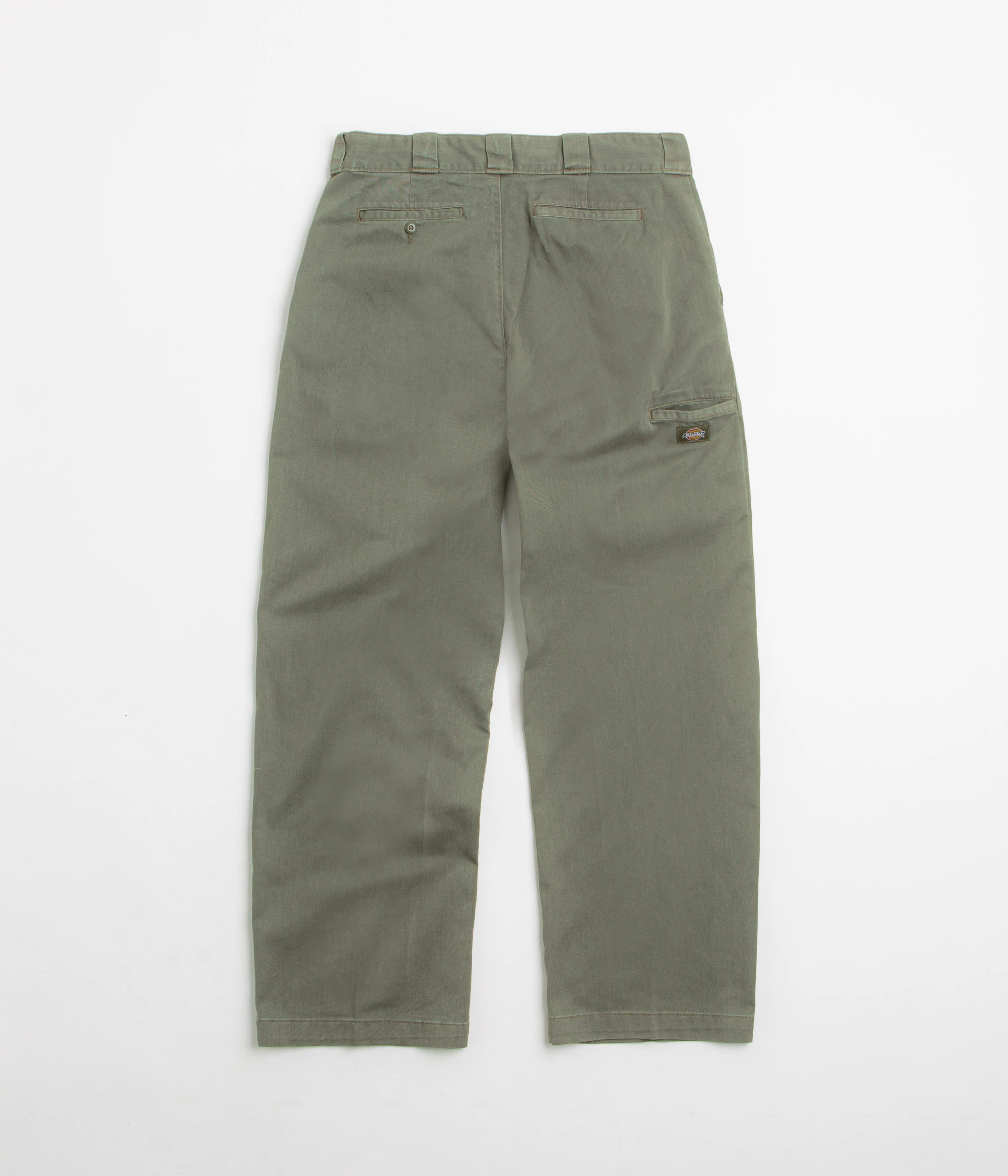 Dickies Unionville Pleated Work Pants - Military Green - Image 2