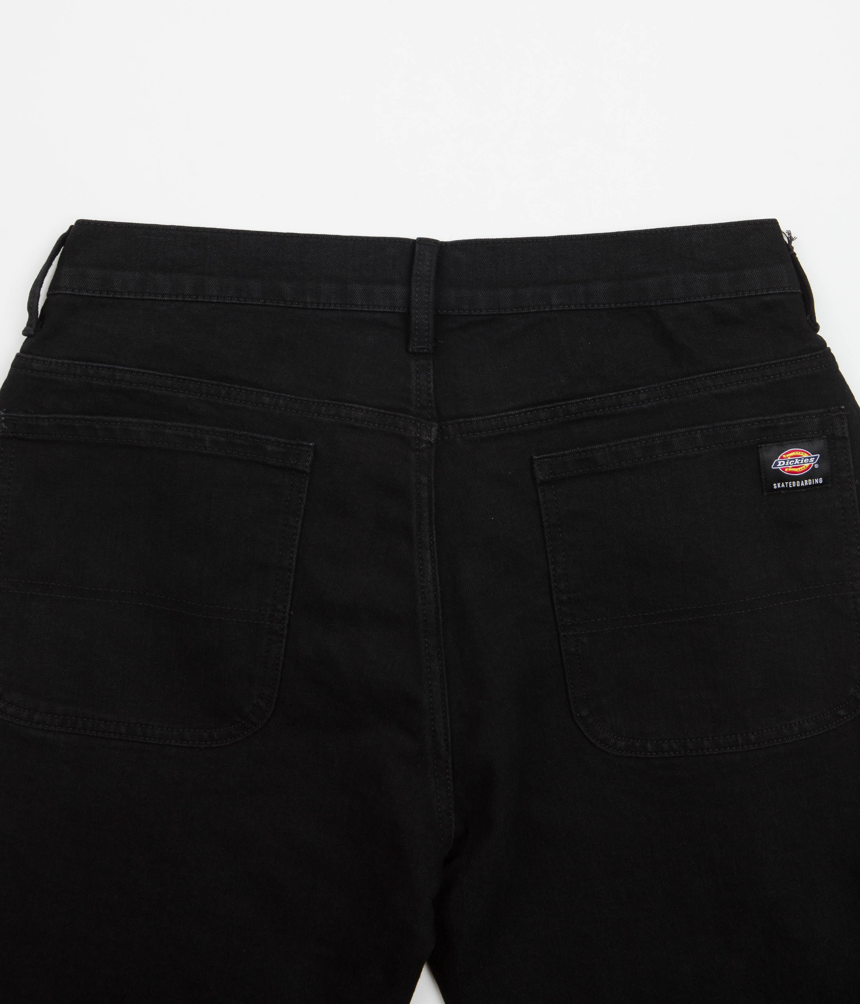 Dickies Wingville Denim Shorts - Black - Image 6