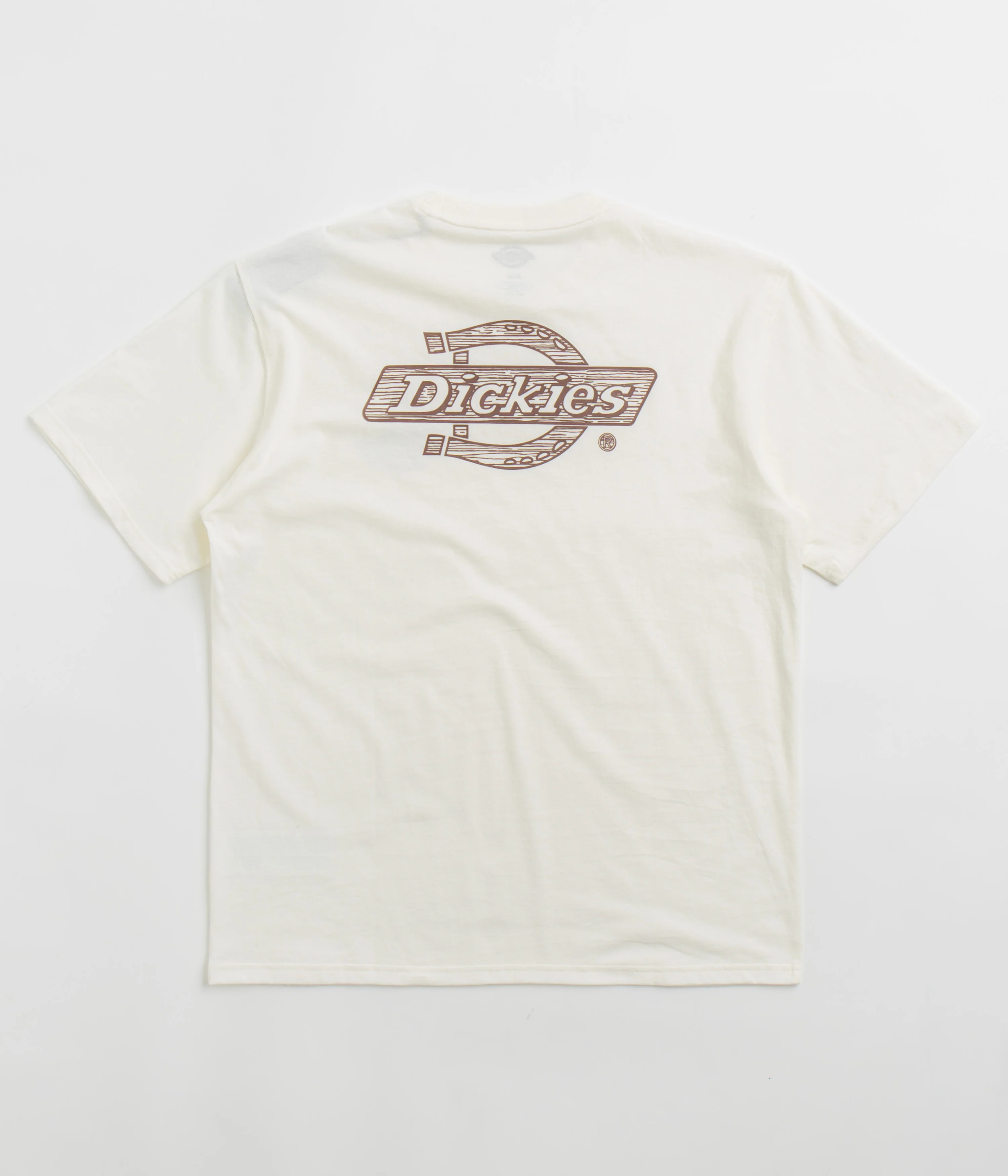 Dickies Wood Logo T-Shirt - Egret