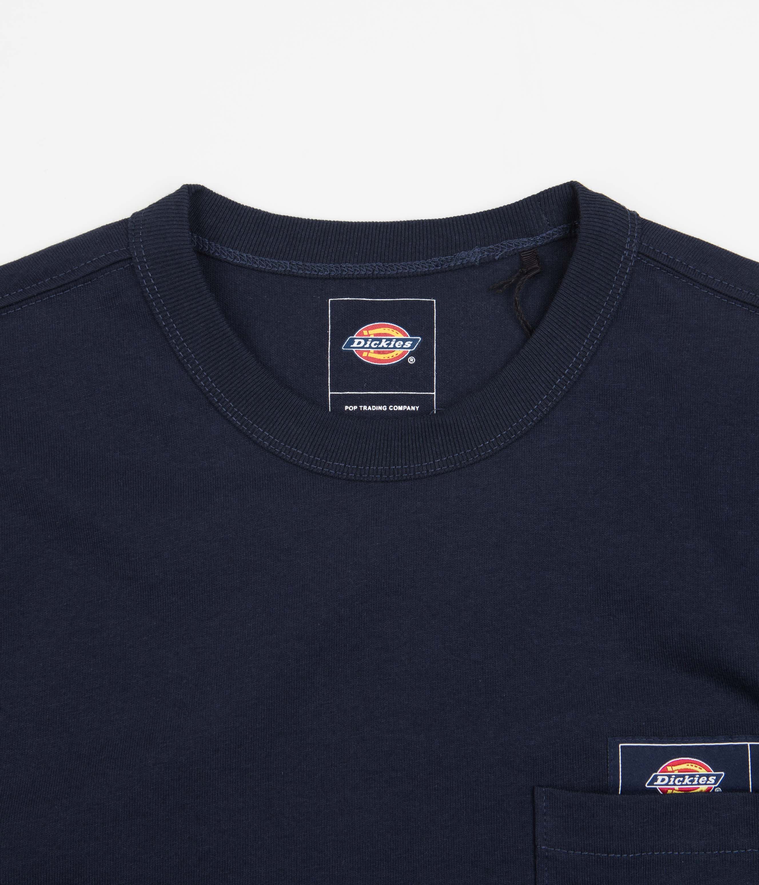 Dickies x Pop Trading Company T-Shirt - Navy Blue - Image 4