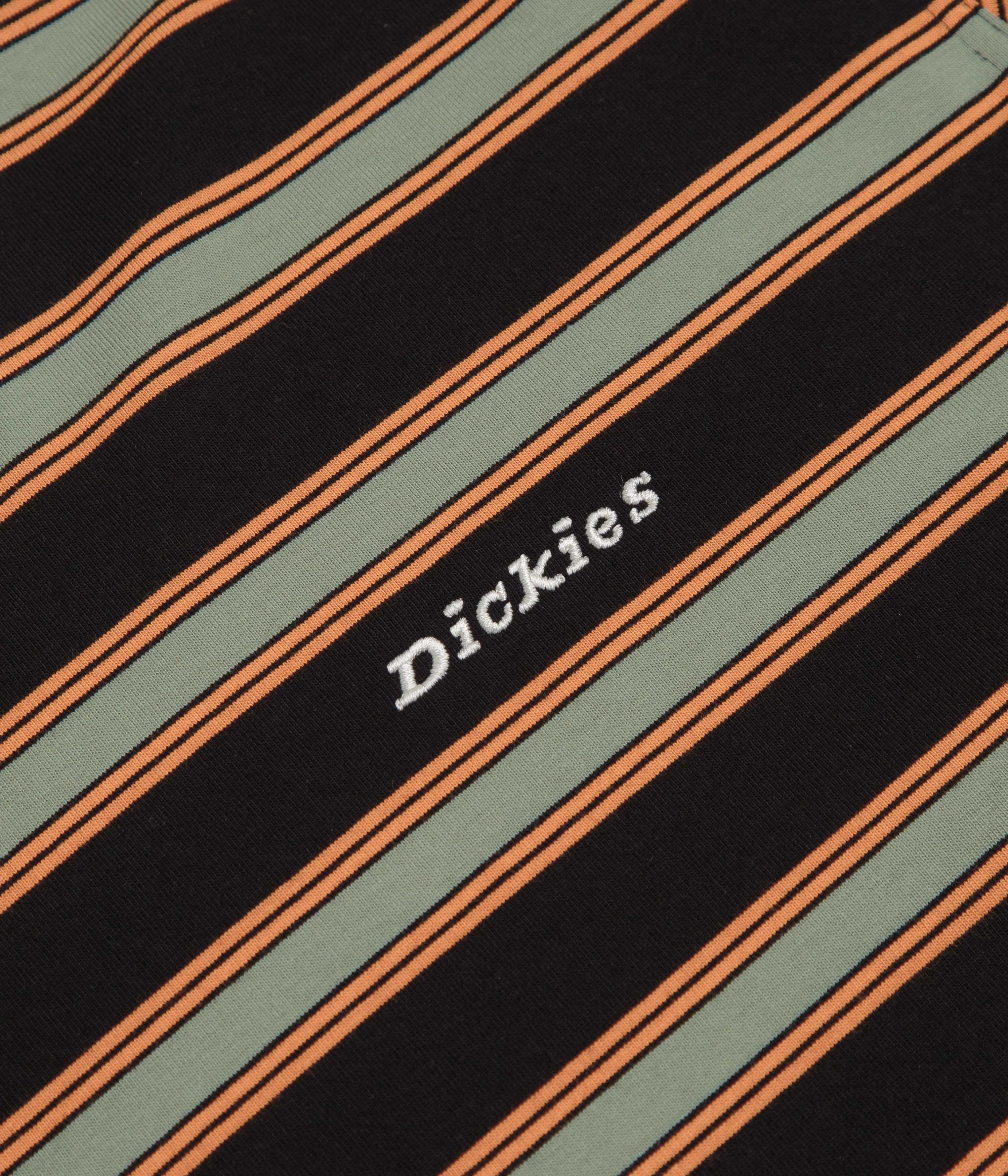 Dickies York Stripe T-Shirt - Black - Image 3