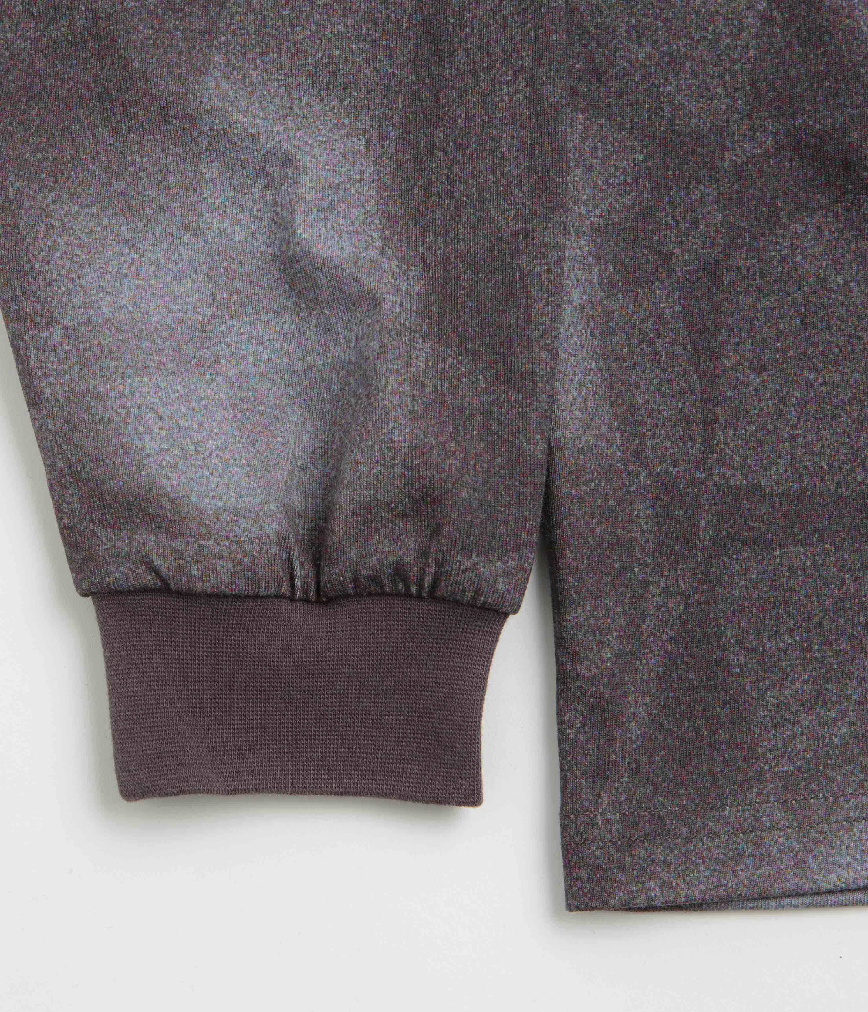 Dime Abstract Long Sleeve T-Shirt - Static Black - Image 3