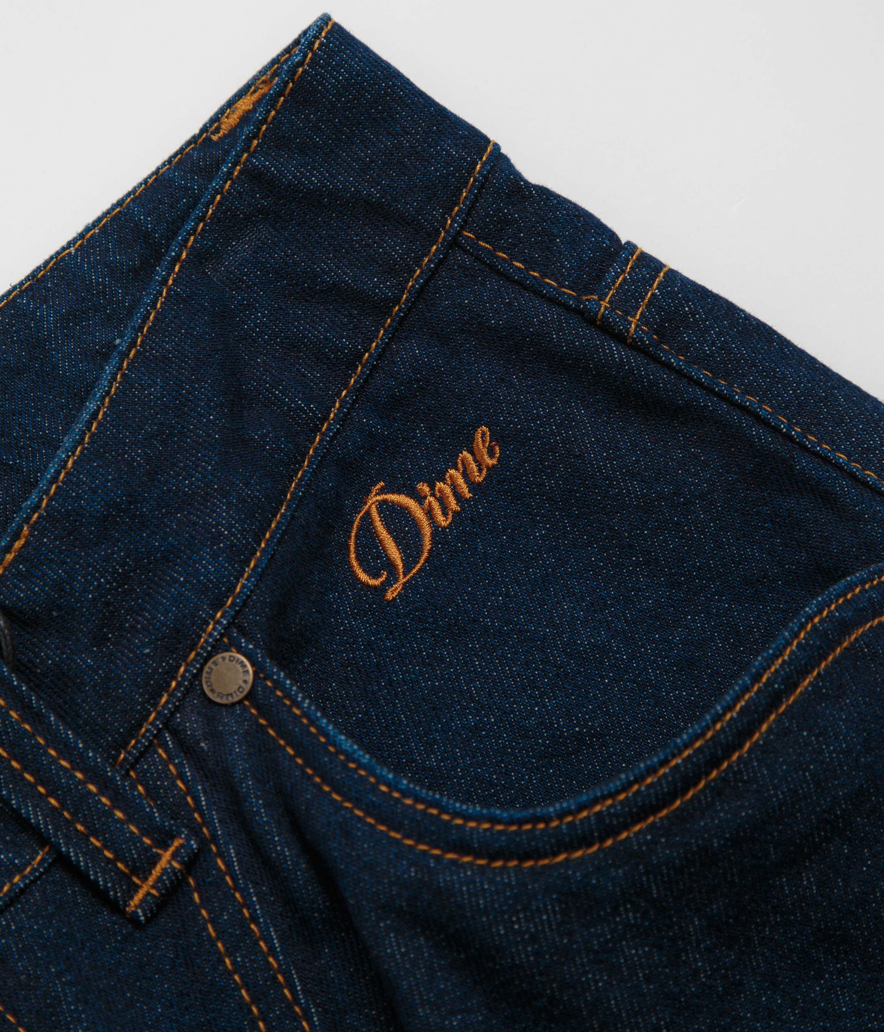 Dime Classic Baggy Denim Pants - Indigo Paneled - Image 7