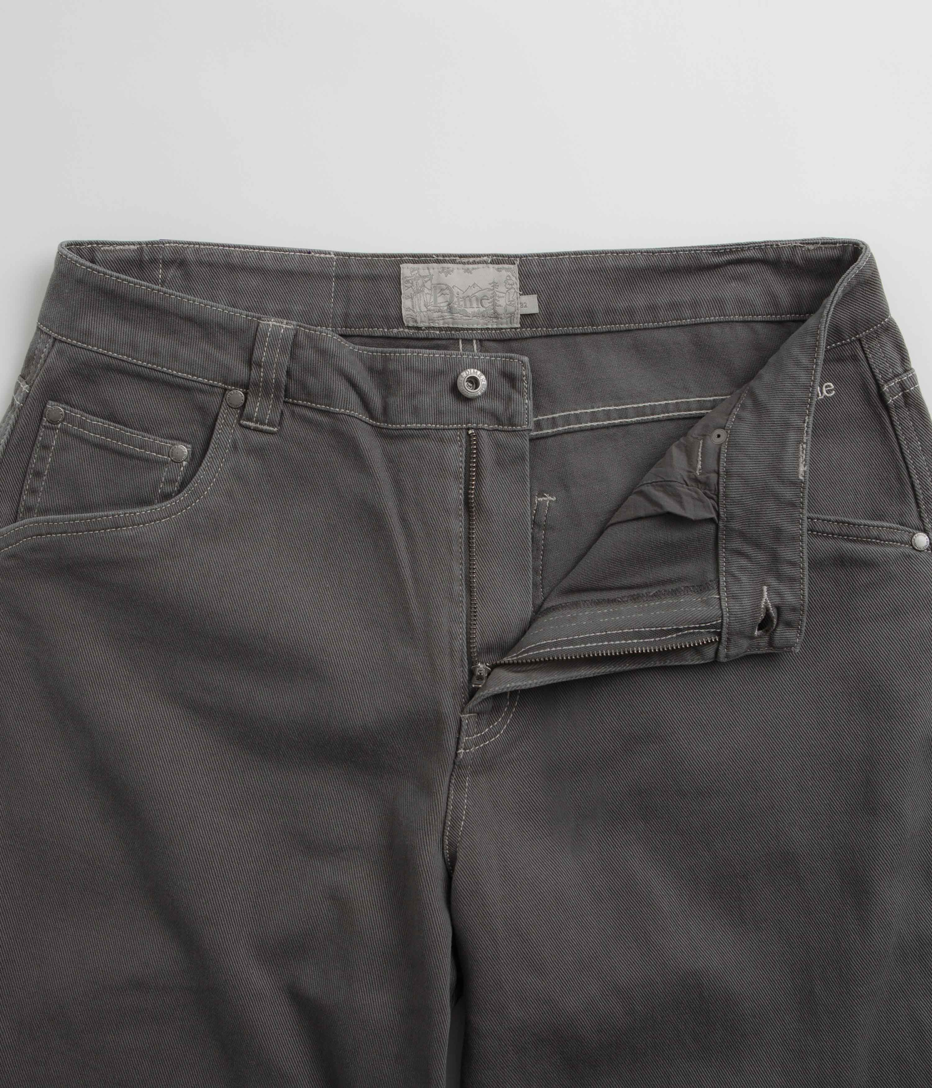 Dime Classic Baggy Jeans - Dark Grey - Image 5
