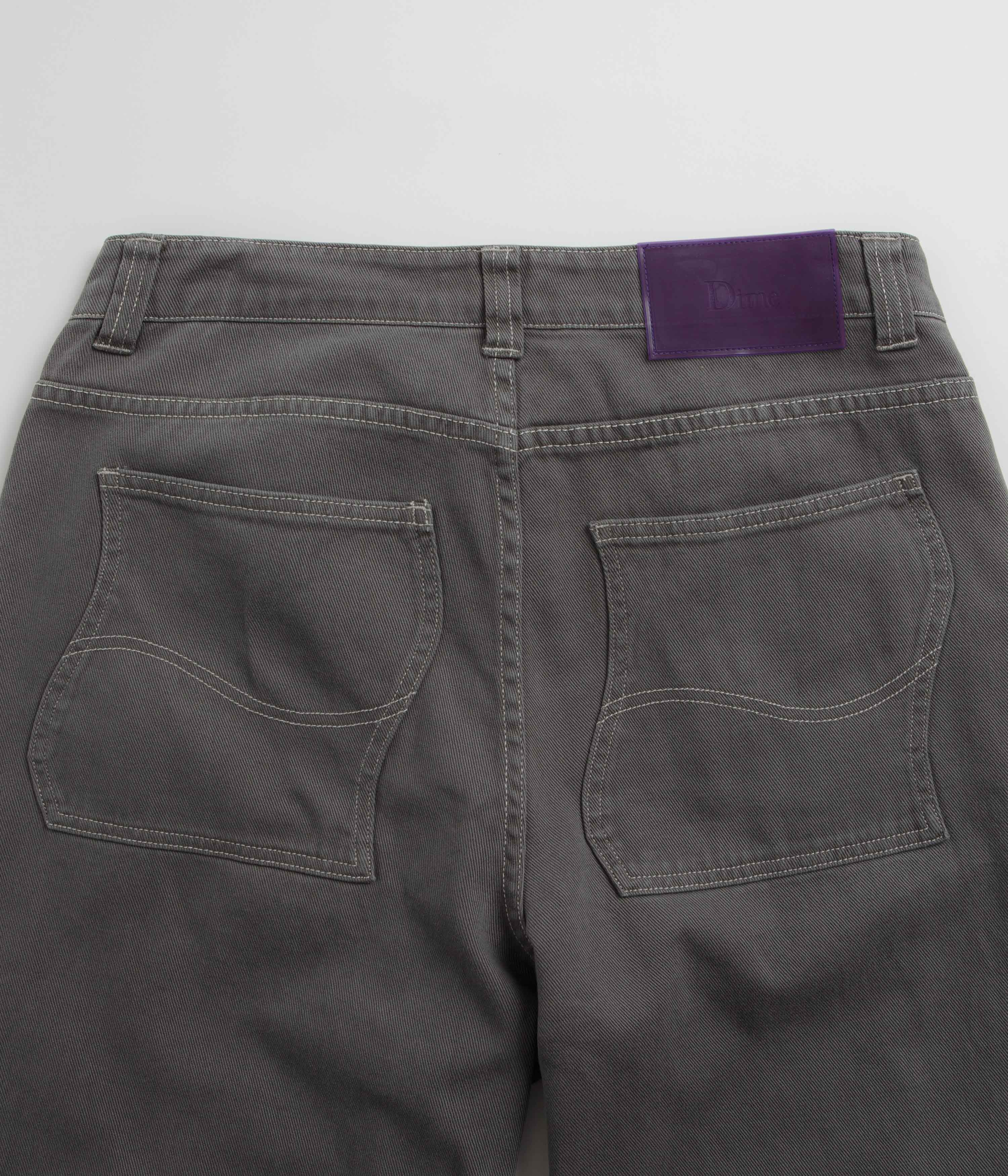 Dime Classic Baggy Jeans - Dark Grey - Image 6