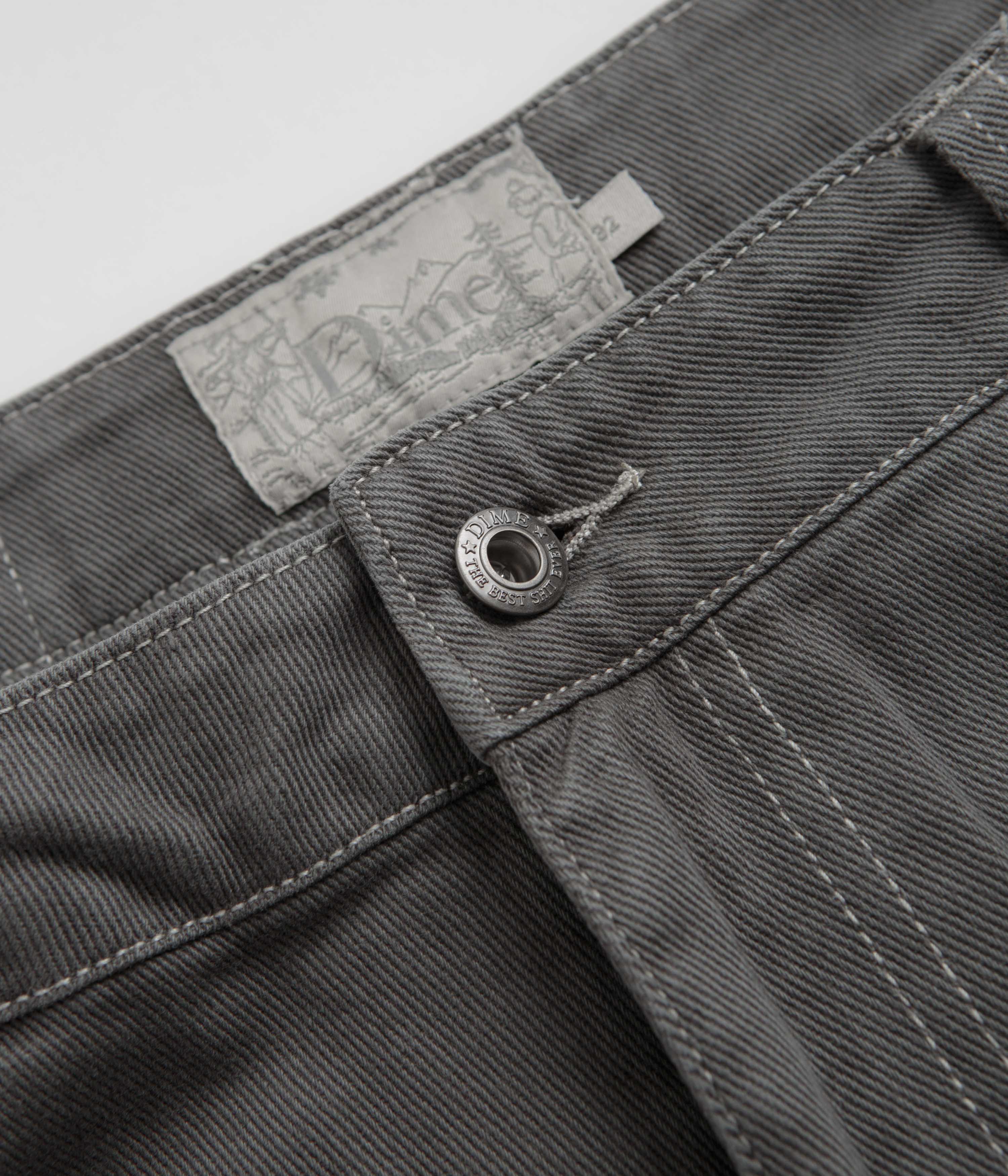 Dime Classic Baggy Jeans - Dark Grey - Image 7