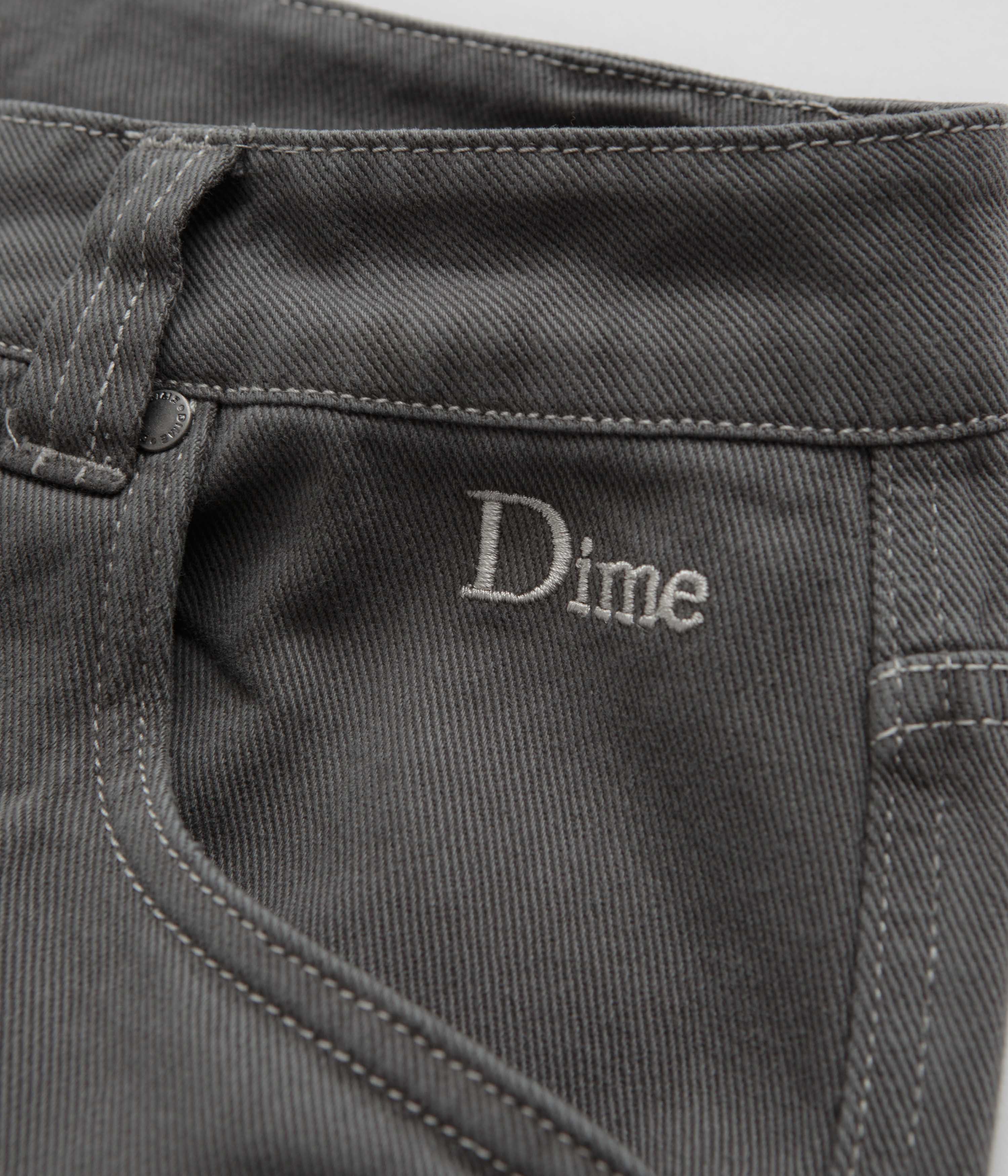 Dime Classic Baggy Jeans - Dark Grey - Image 8