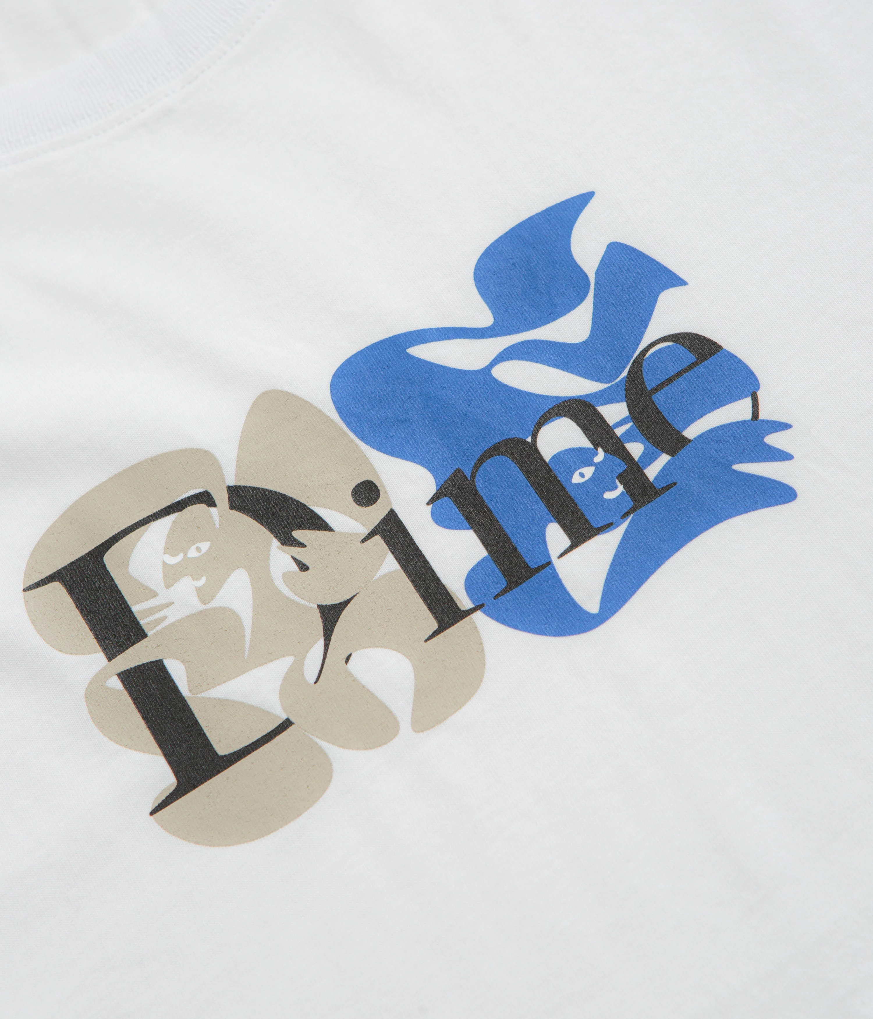 Dime Classic Duo T-Shirt - White - Image 3