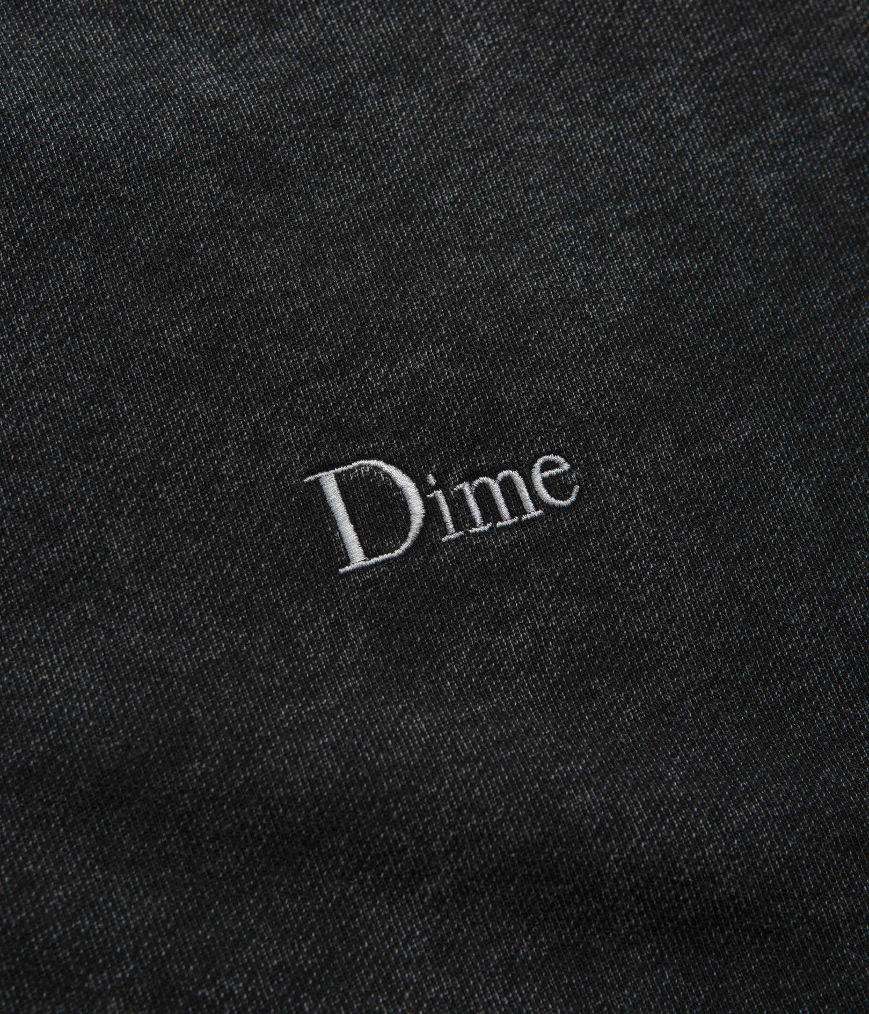 Dime Classic French Terry Crewneck Sweatshirt - Faded Black - Image 2