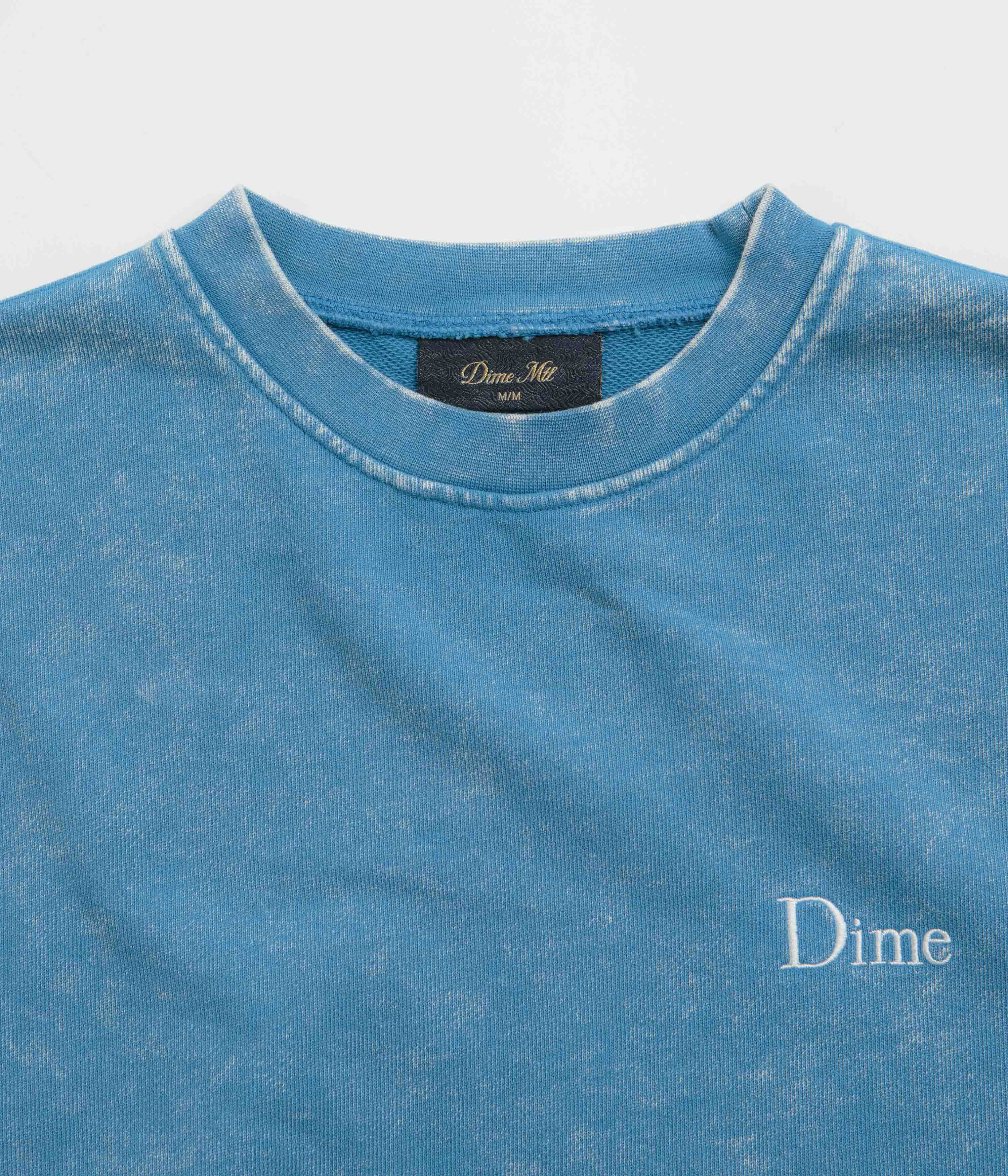 Dime Classic French Terry Crewneck Sweatshirt - Faded Sky - Image 3