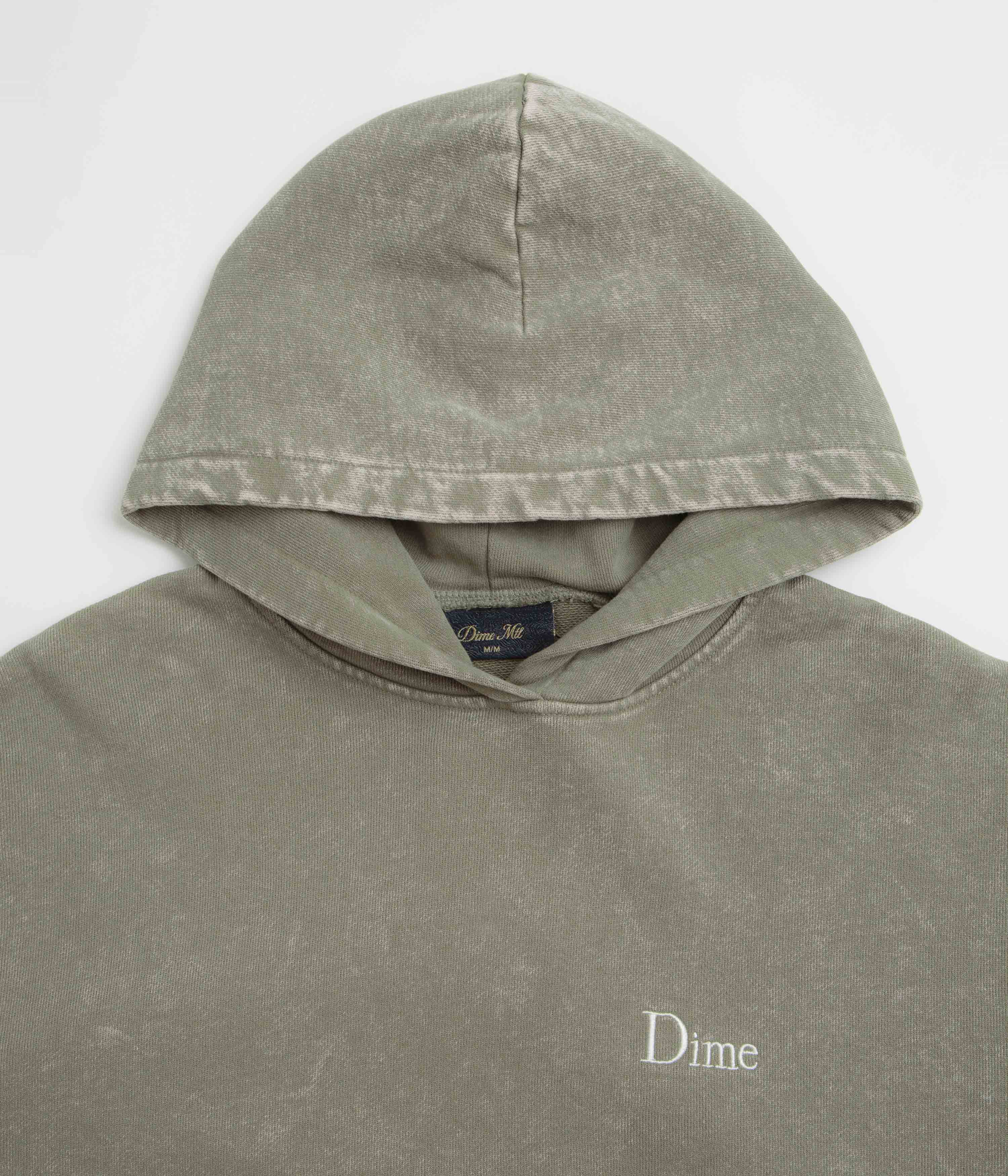 Dime Classic French Terry Hoodie - Faded Cement - Image 2
