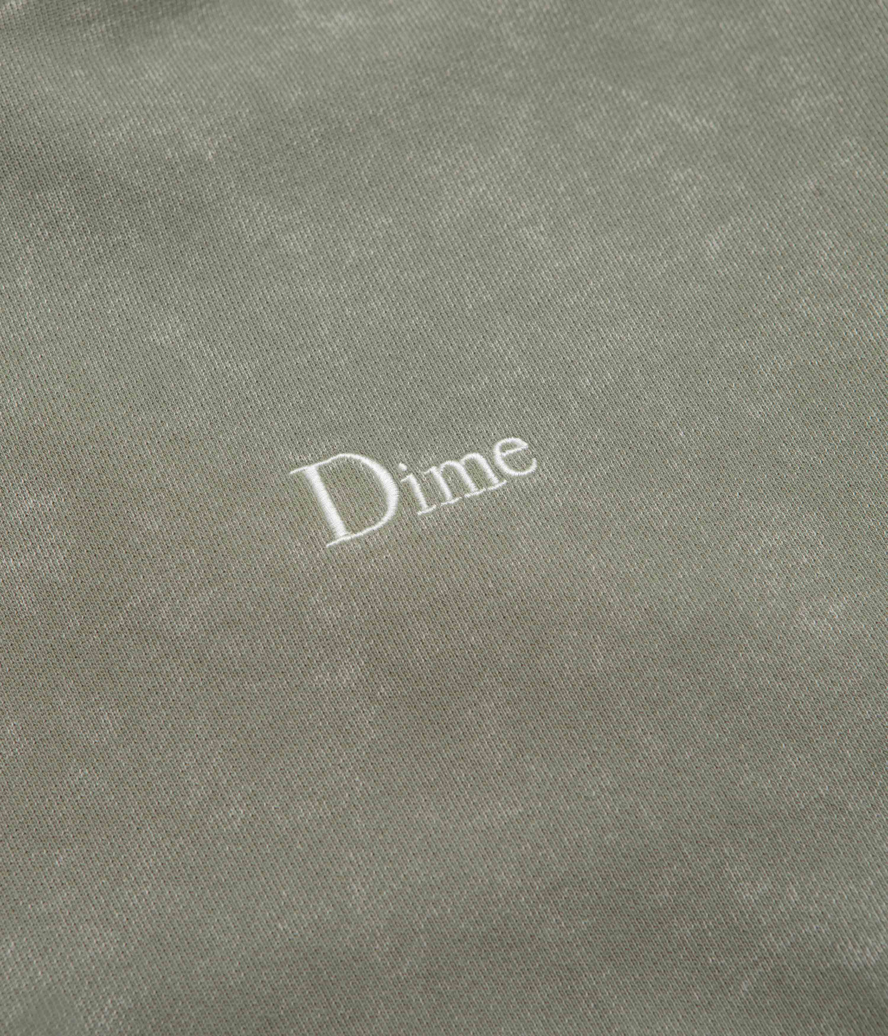 Dime Classic French Terry Hoodie - Faded Cement - Image 4