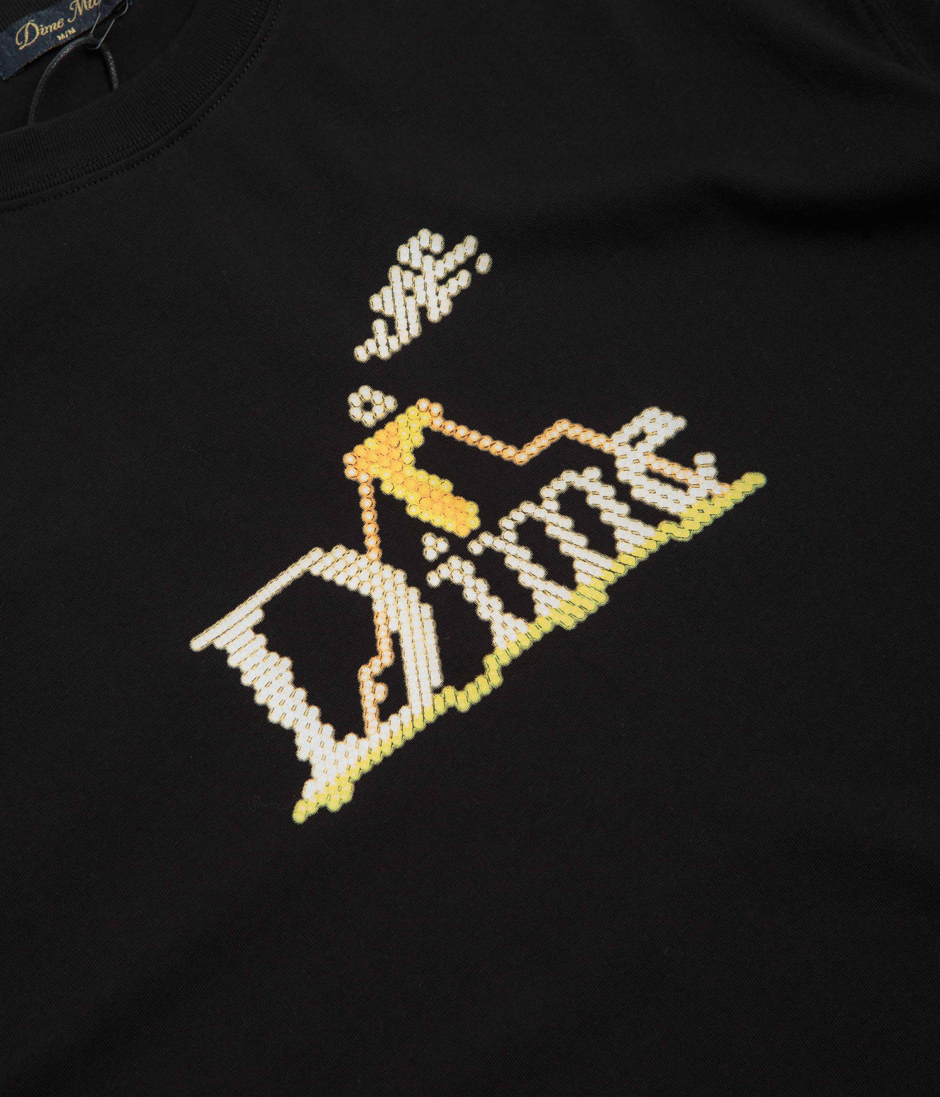 Dime Classic Lightbright T-Shirt - Black - Image 2