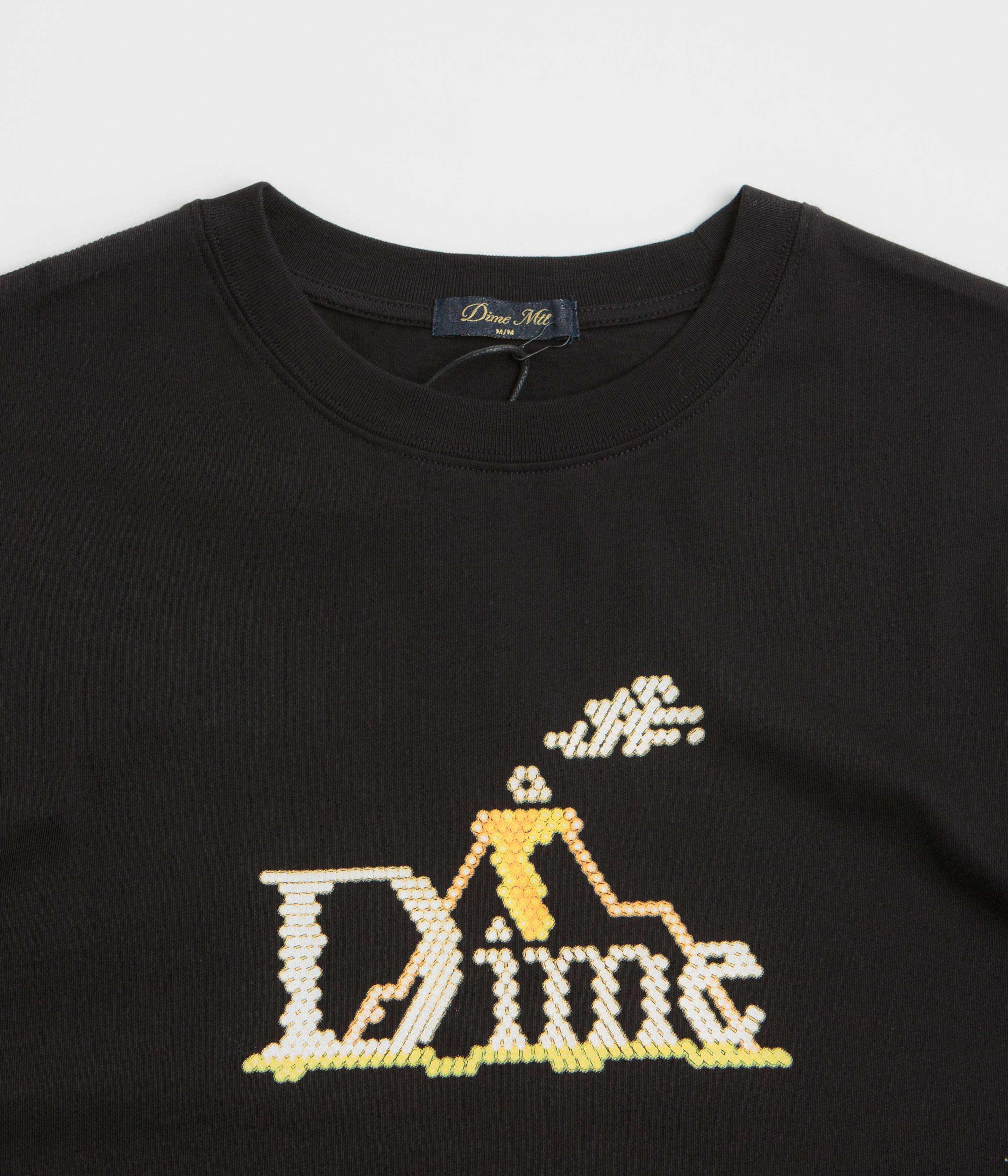 Dime Classic Lightbright T-Shirt - Black - Image 3