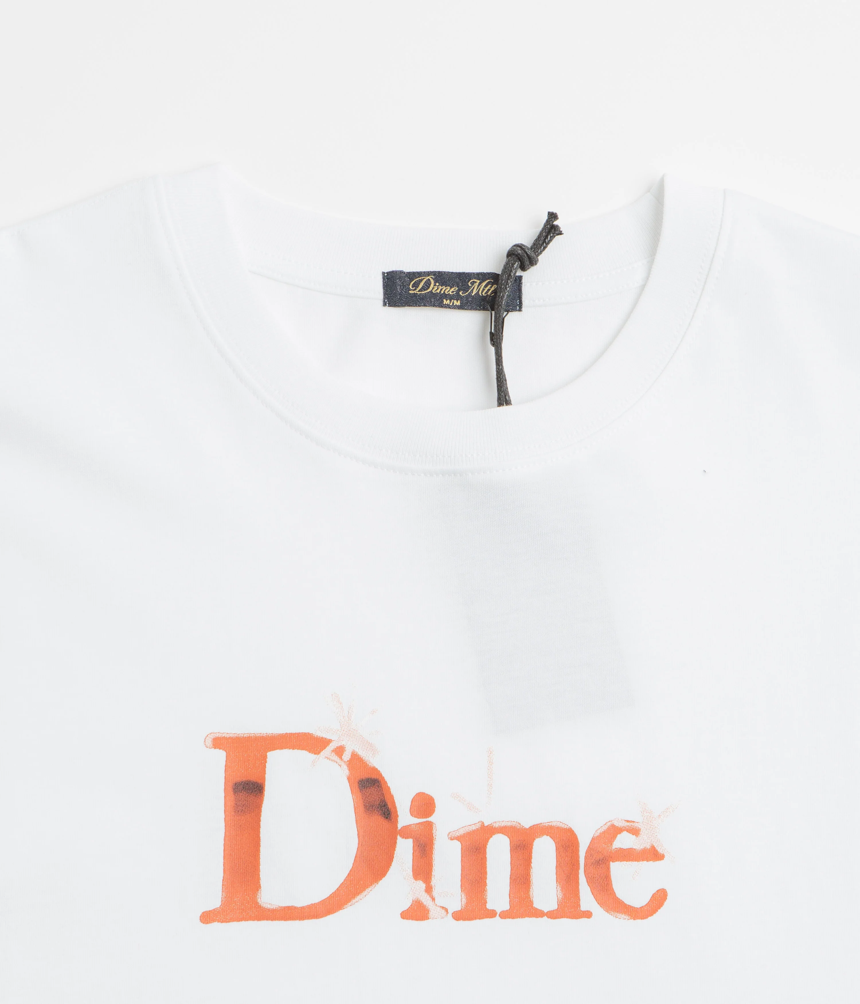 Dime Classic Shiny T-Shirt - White - Image 2