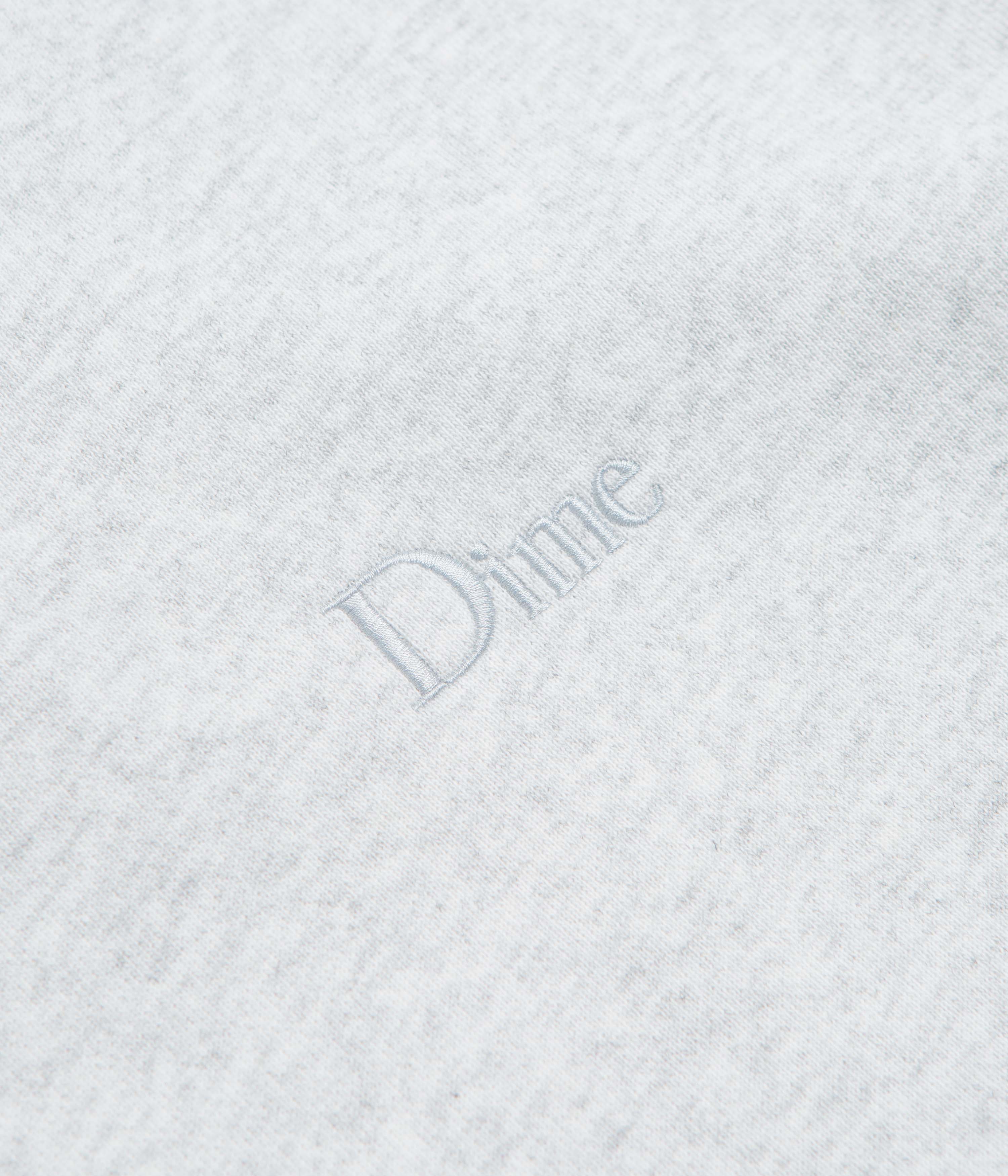 Dime Classic Small Logo Hoodie - Ash - Image 3