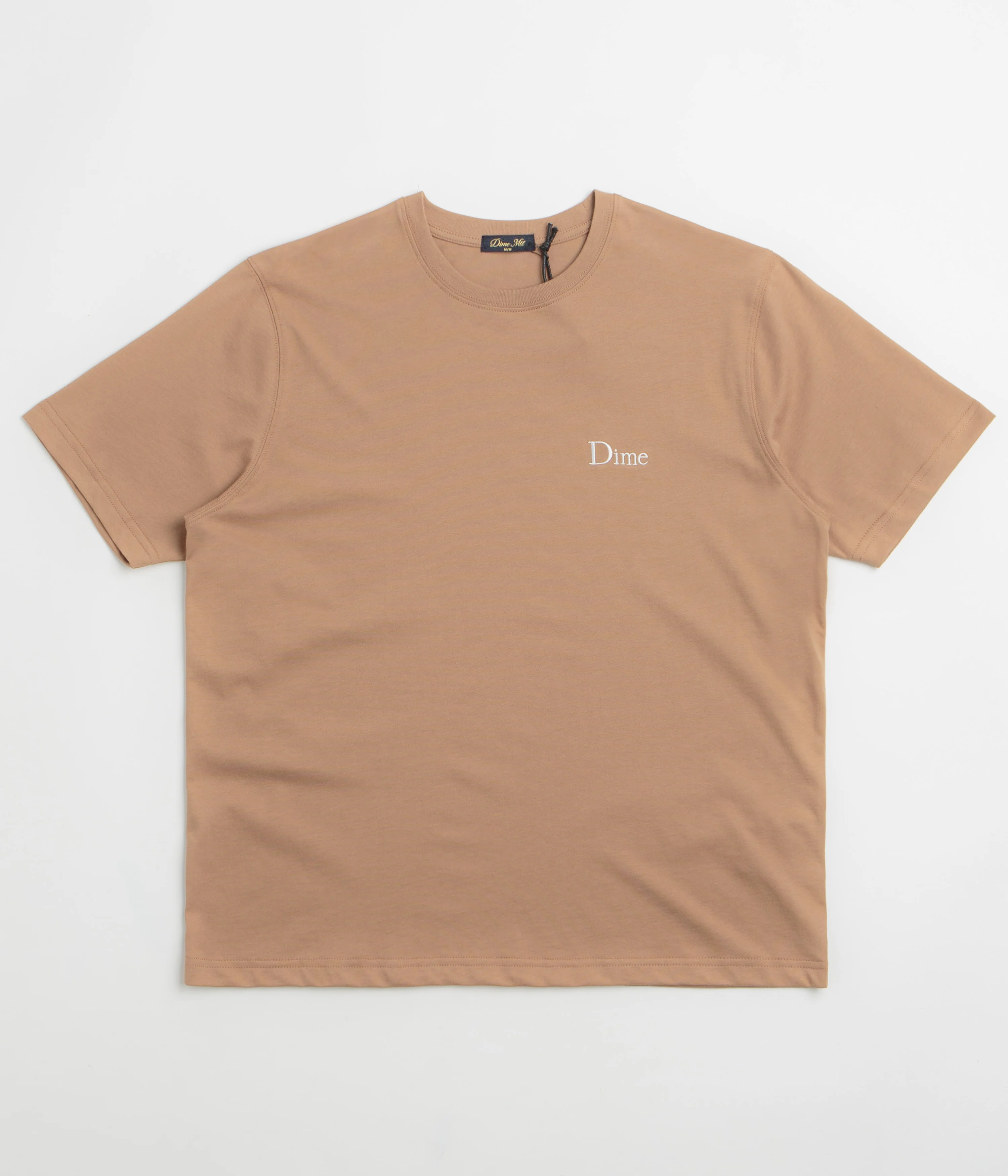 Dime Classic Small Logo T-Shirt - Canyon Brown