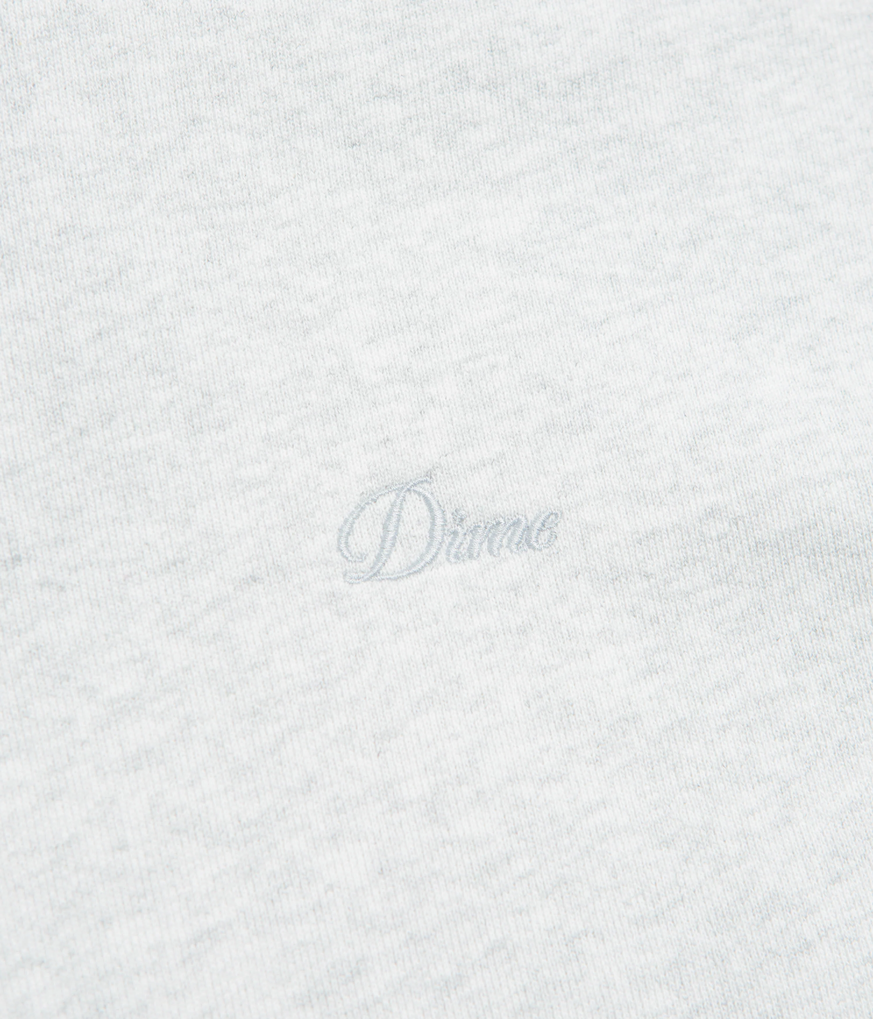 Dime Cursive Small Logo Hoodie - Ash - Image 2