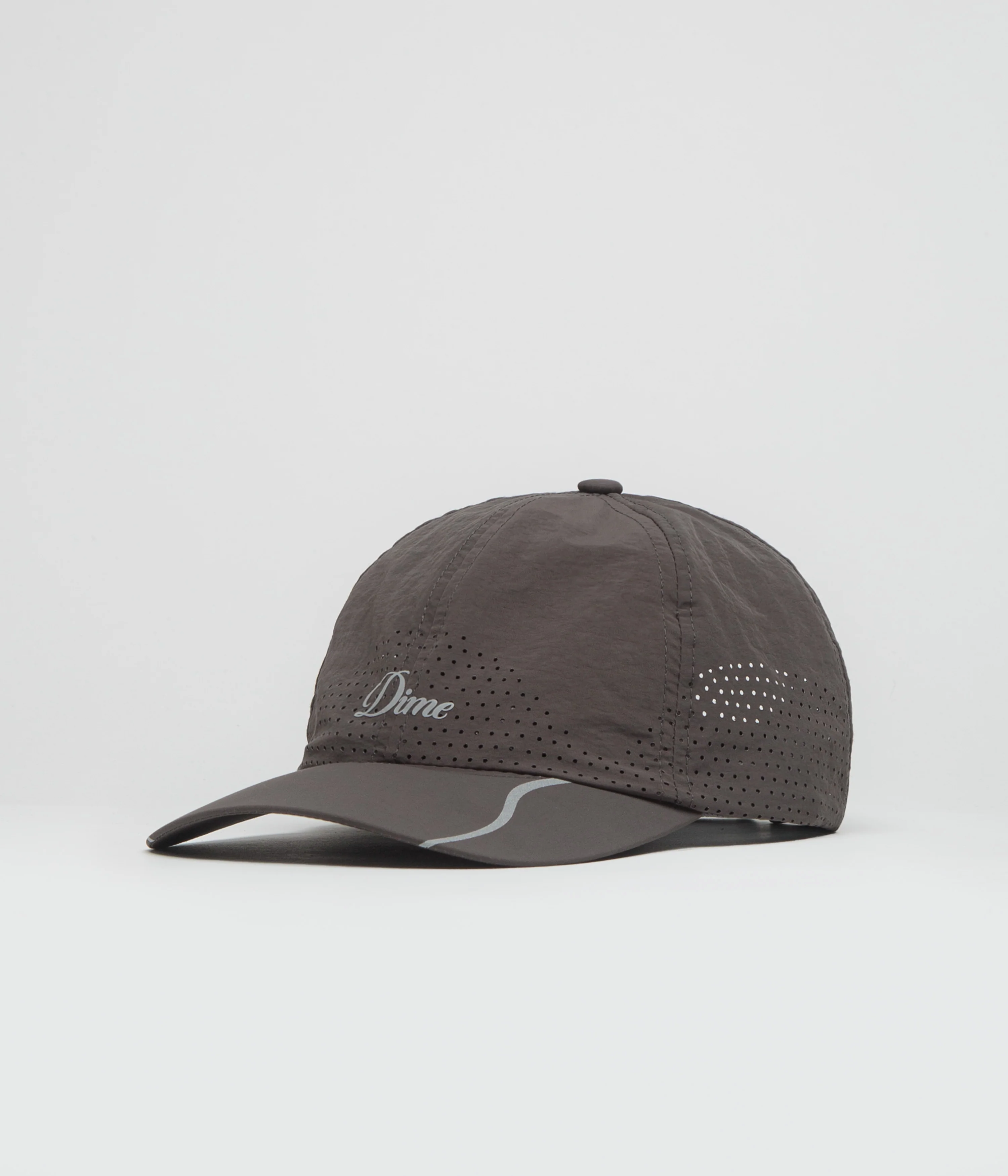 Dime Cursive Tech Cap - Charcoal