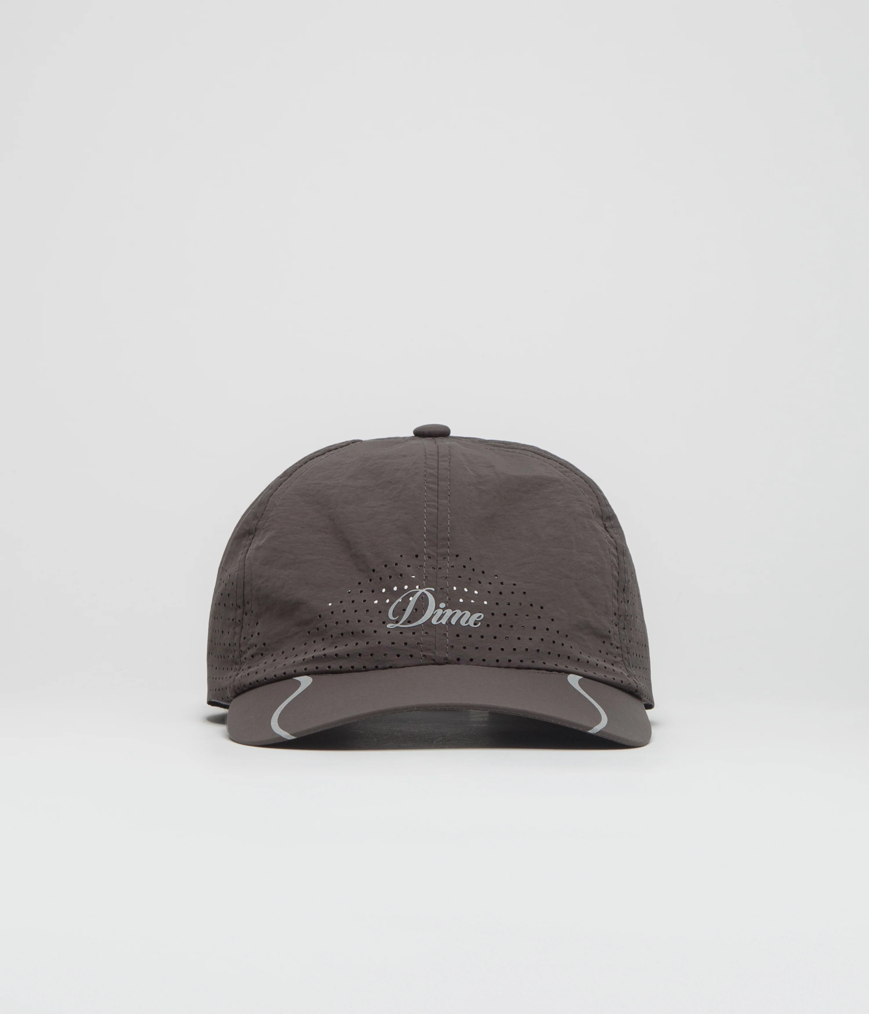 Dime Cursive Tech Cap - Charcoal - Image 2