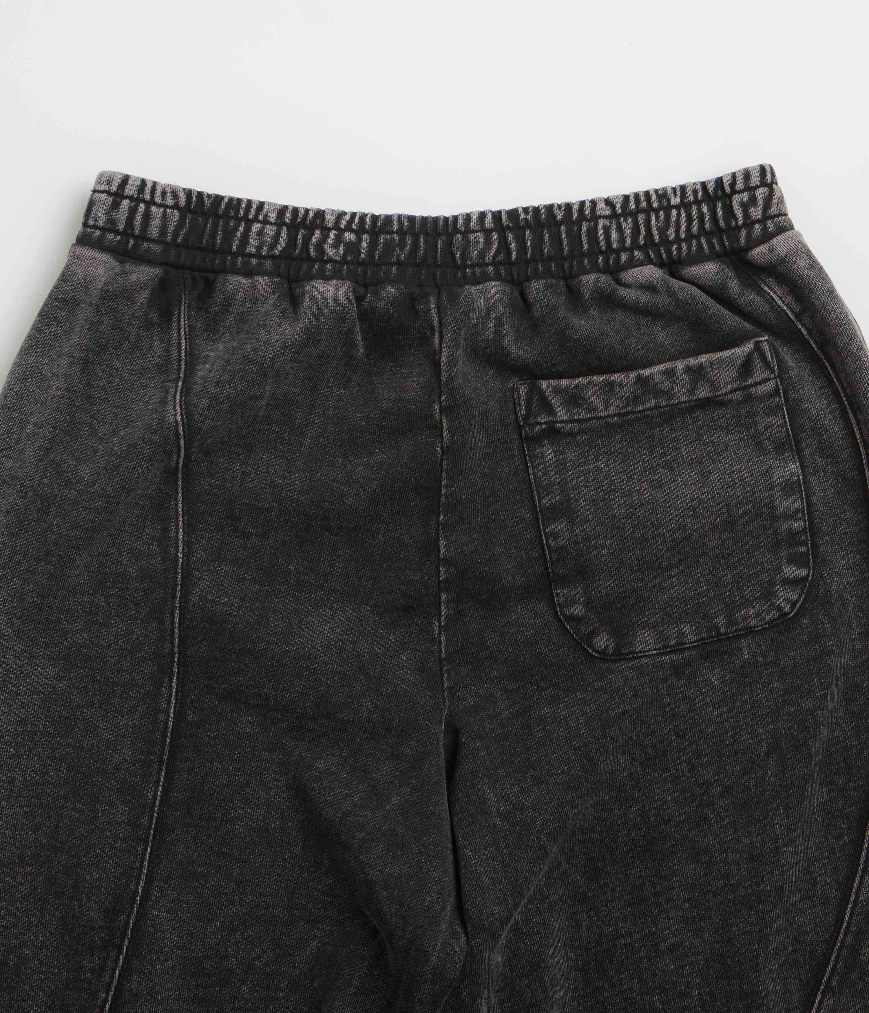 Dime Cyclone French Terry Pants - Black Snow Washed - Image 5