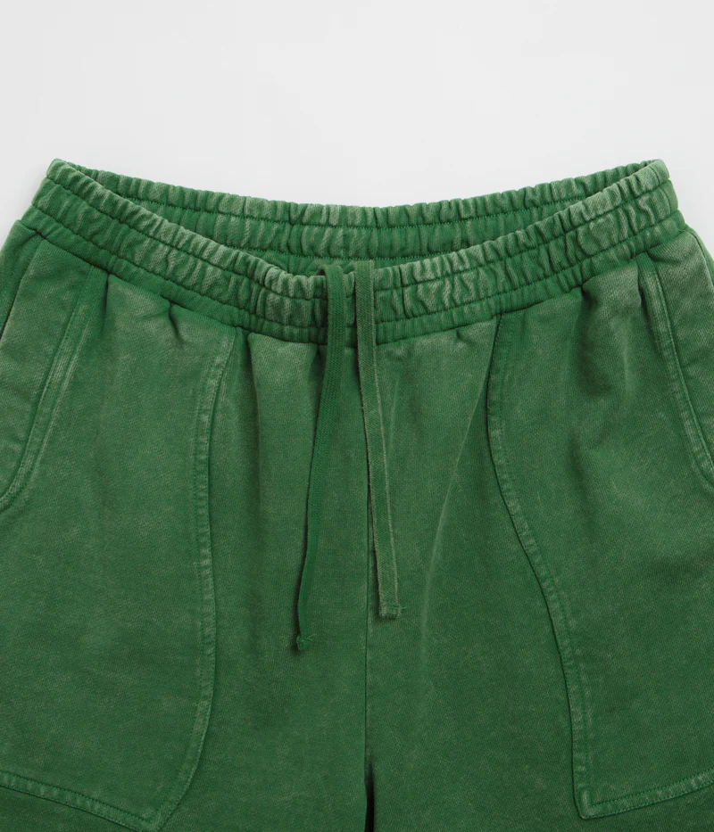 Dime Cyclone French Terry Shorts - Evergreen Snow Washed - Image 4