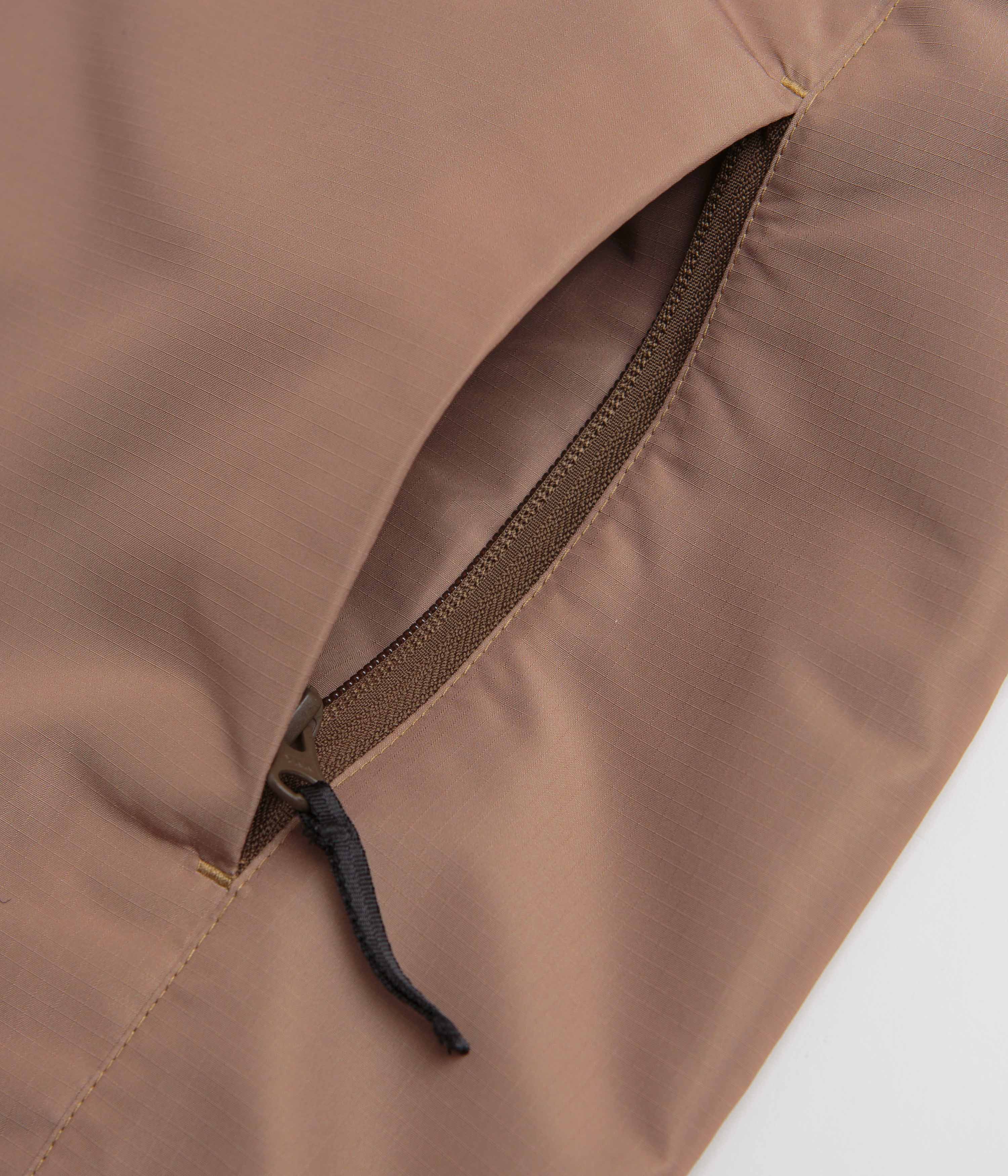 Dime Gradient Windbreaker Jacket - Brown - Image 8