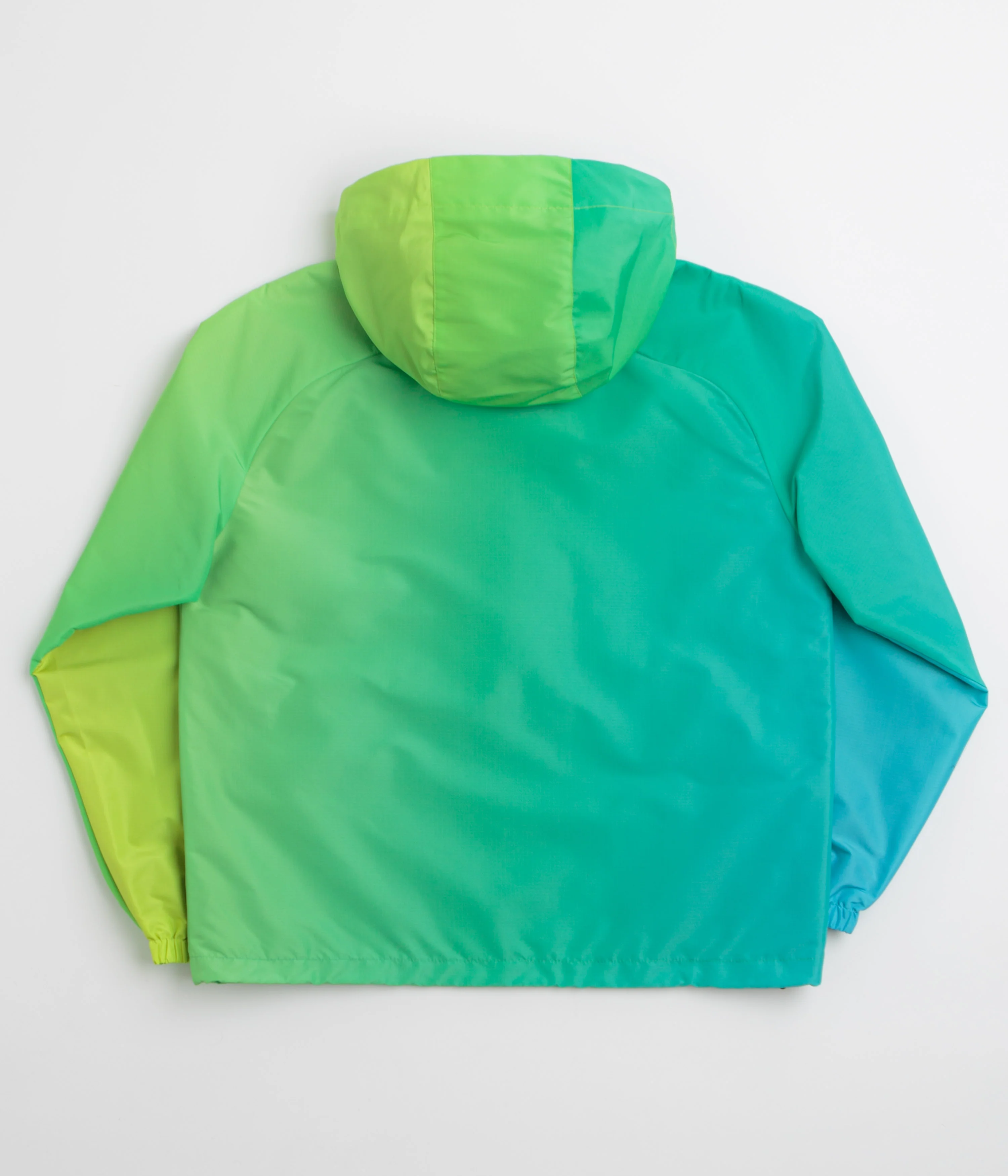 Dime Gradient Windbreaker Jacket - Green - Image 3