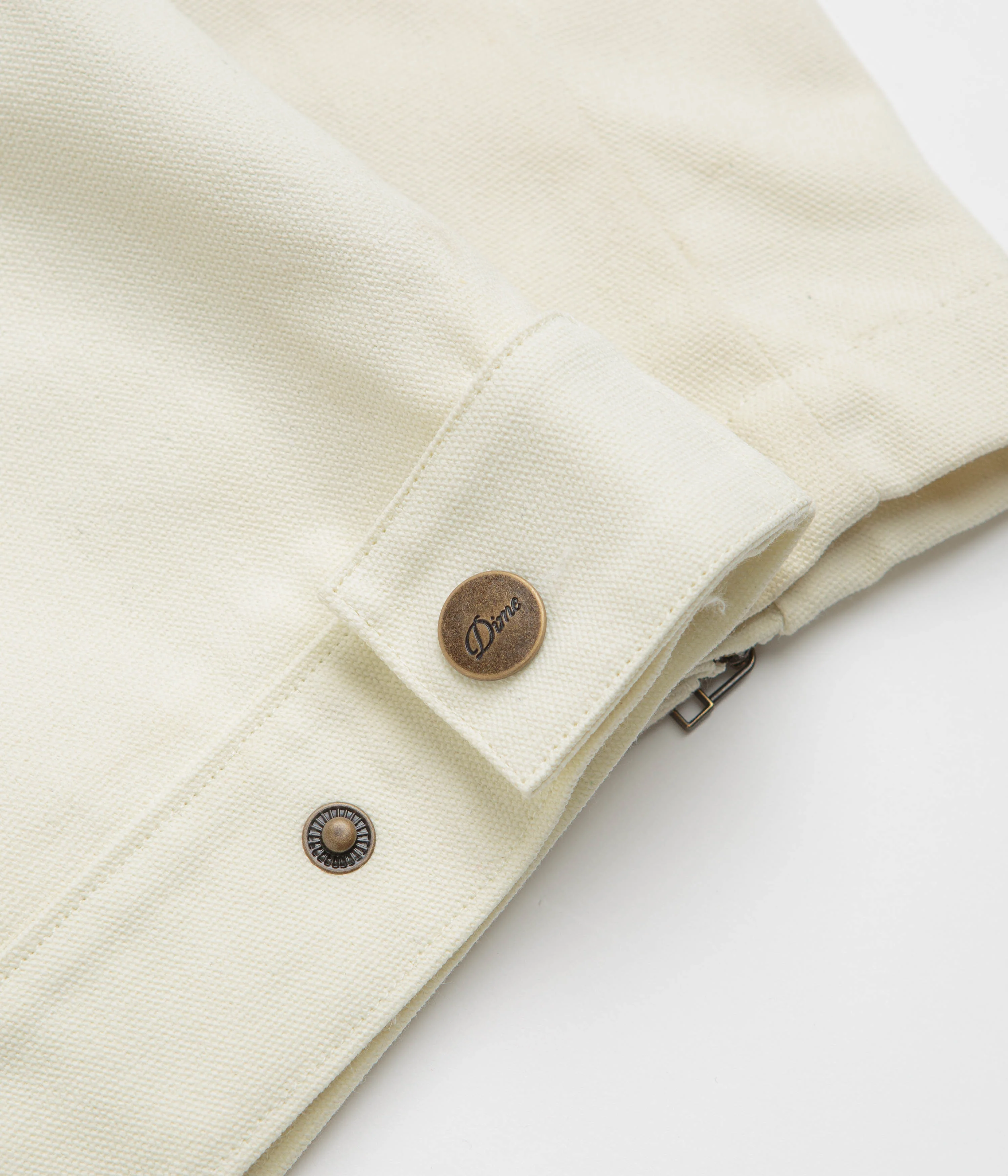 Dime Moto Jacket - Cream - Image 8