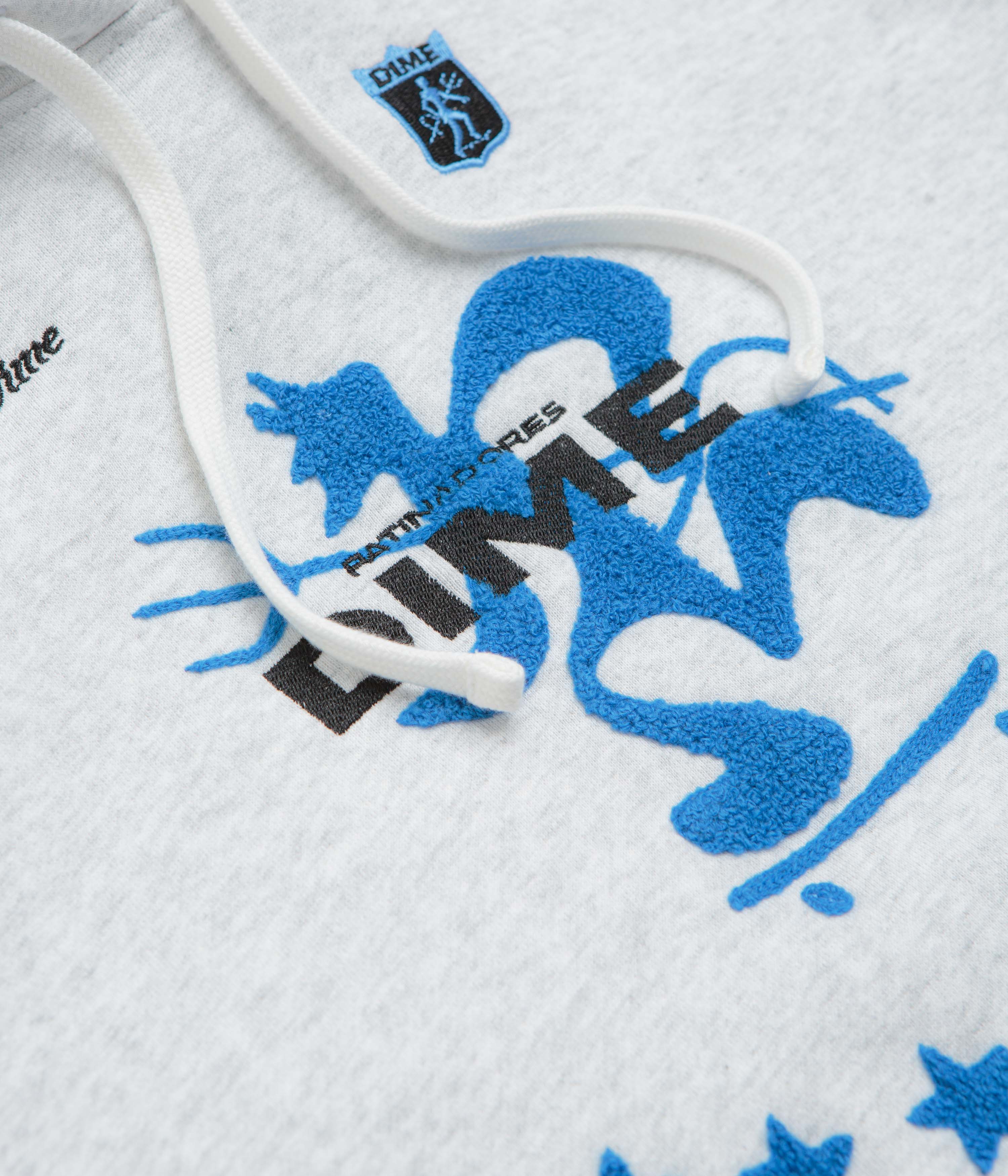 Dime Patinadores Hoodie - Ash - Image 3
