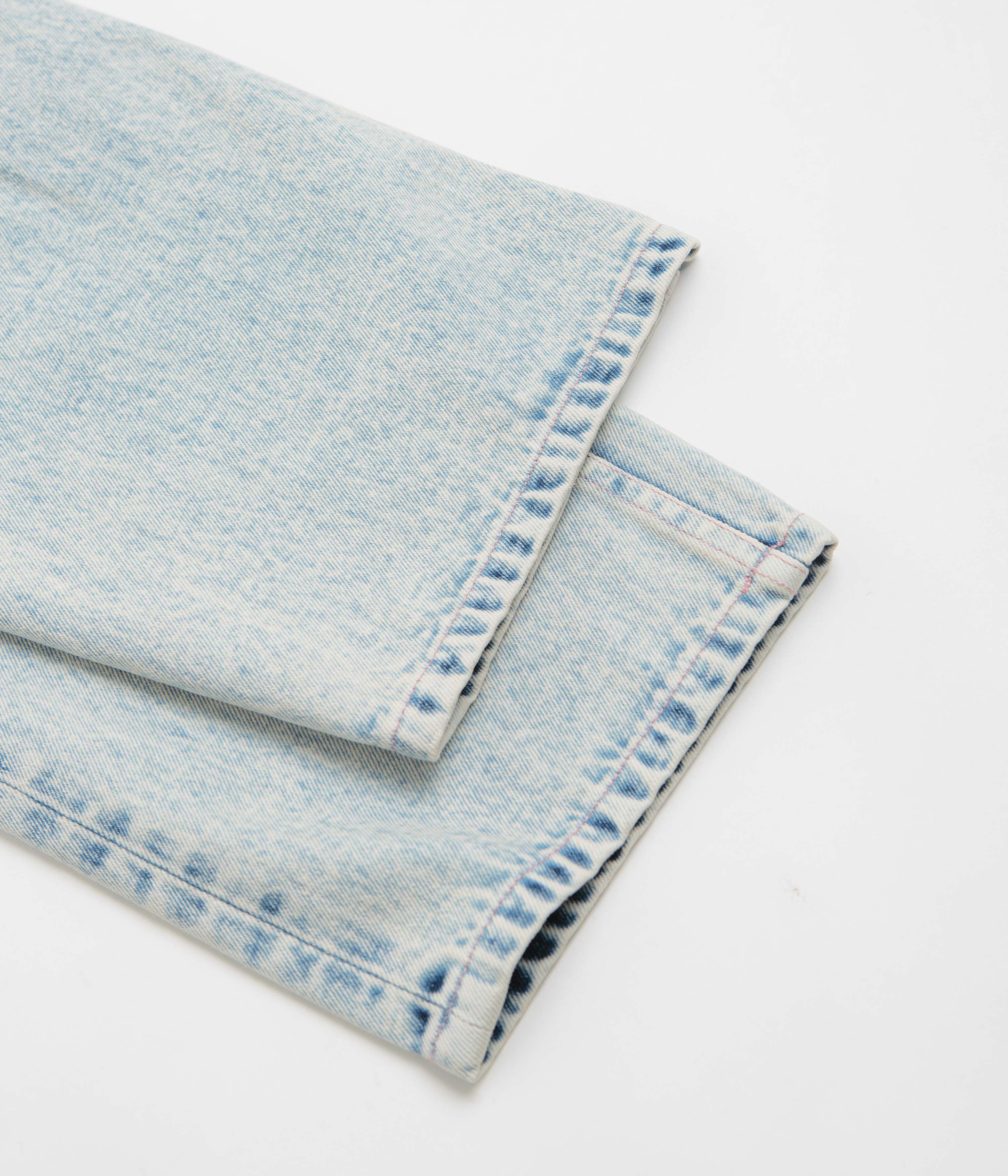 Dime Relaxed Denim Pants - Light Snow Washed - Image 8