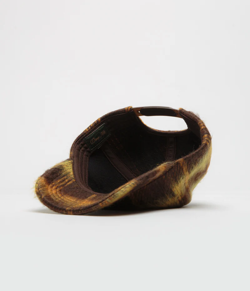 Dime Shaggy Low Pro Cap - Yellow Plaid - Image 4