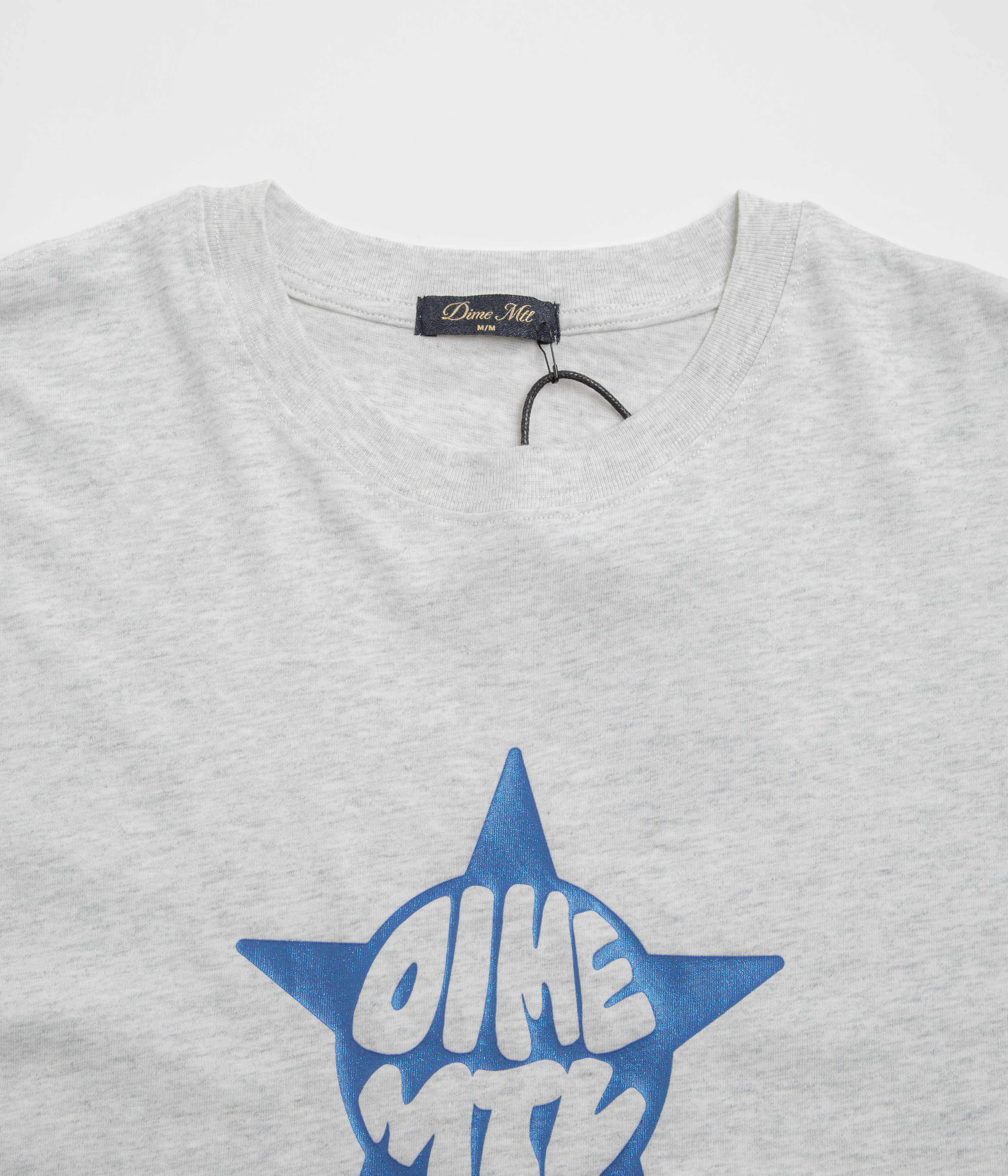 Dime Star T-Shirt - Ash - Image 3
